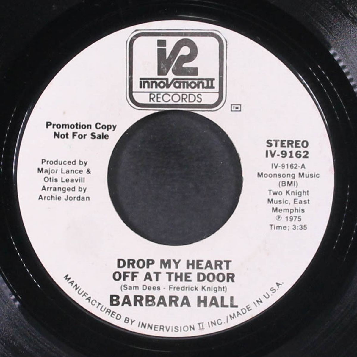 you brought it on yourself / drop my heart off at the door by BARBARA HALL