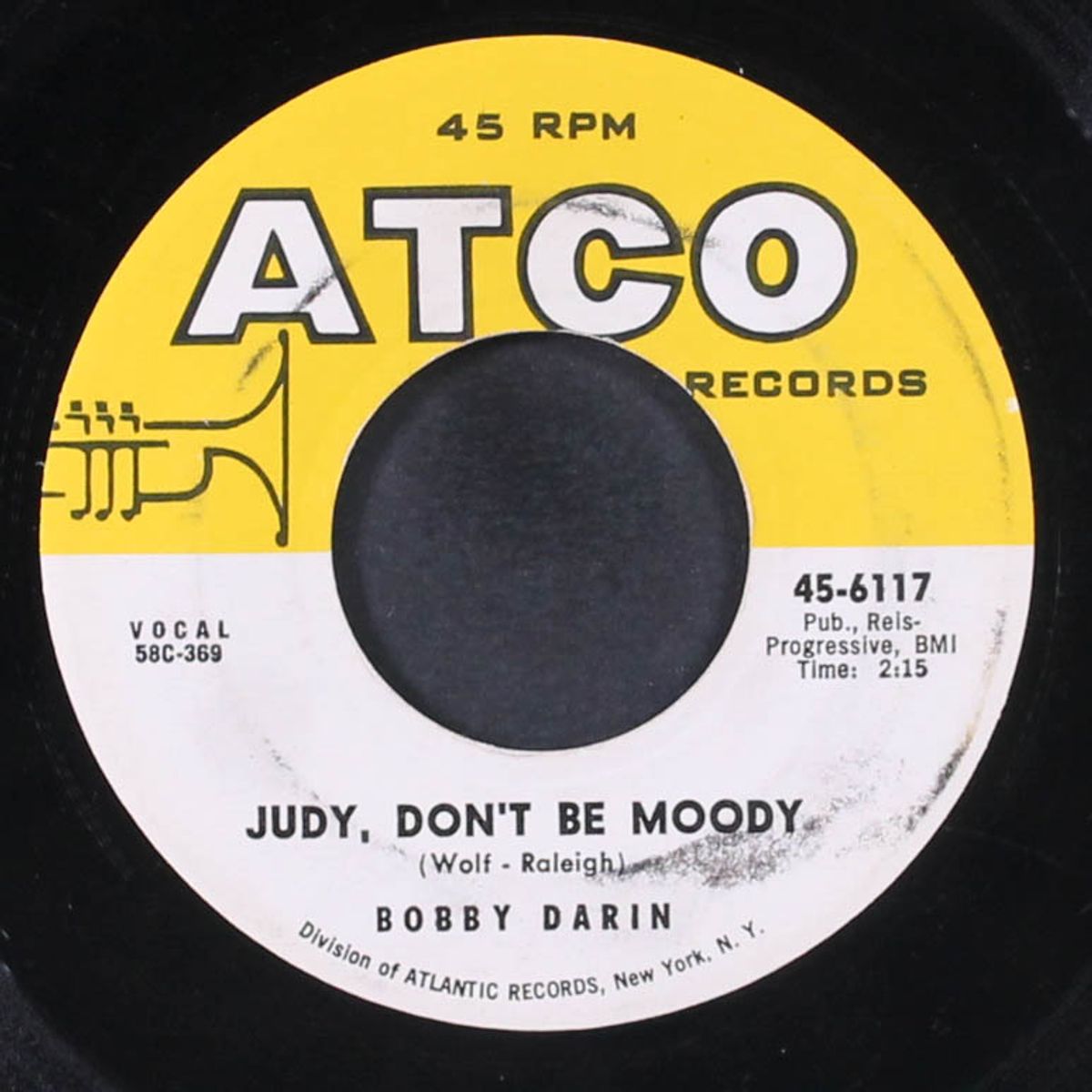 splish splash / judy don't be moody by BOBBY DARIN