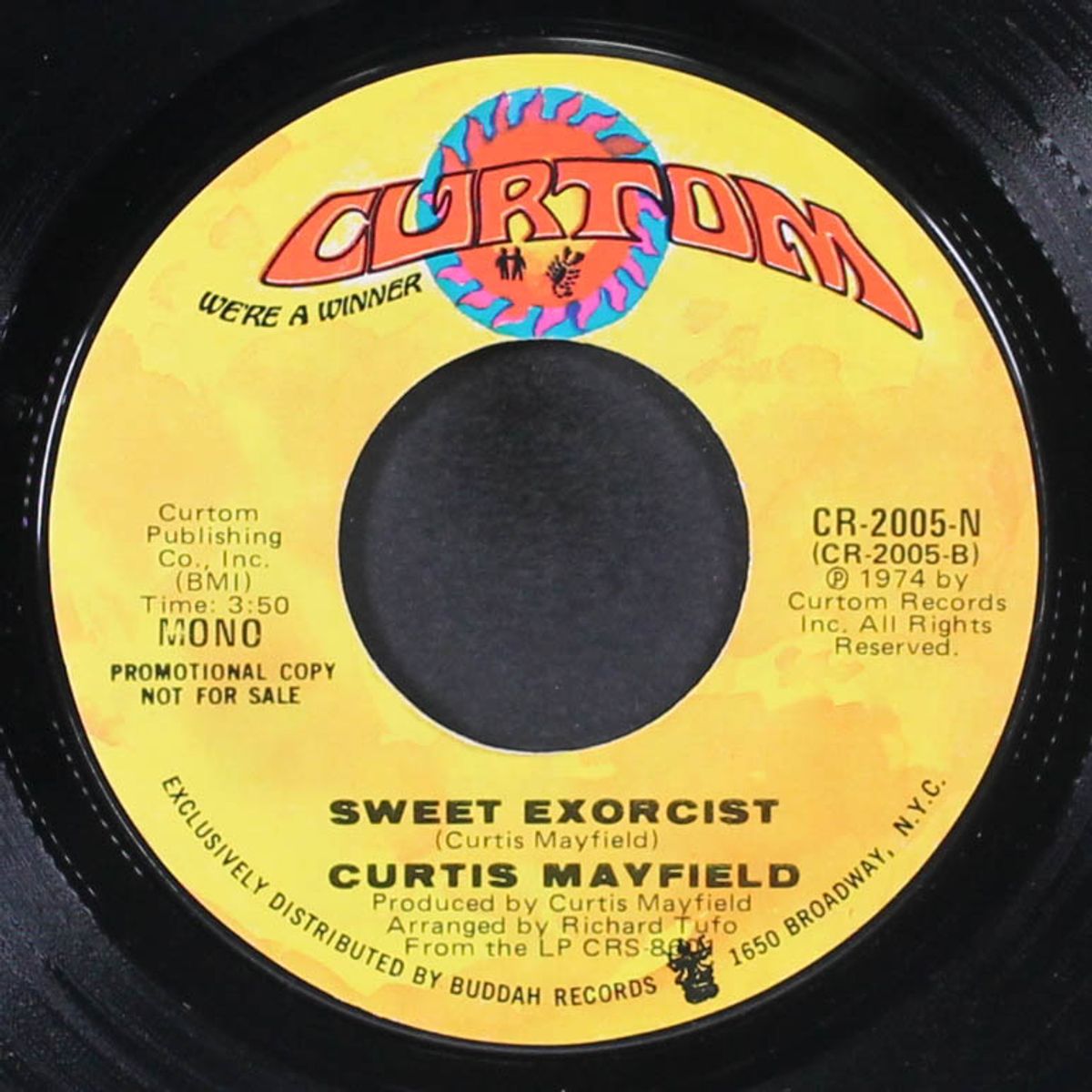 sweet exorcist / mono by CURTIS MAYFIELD