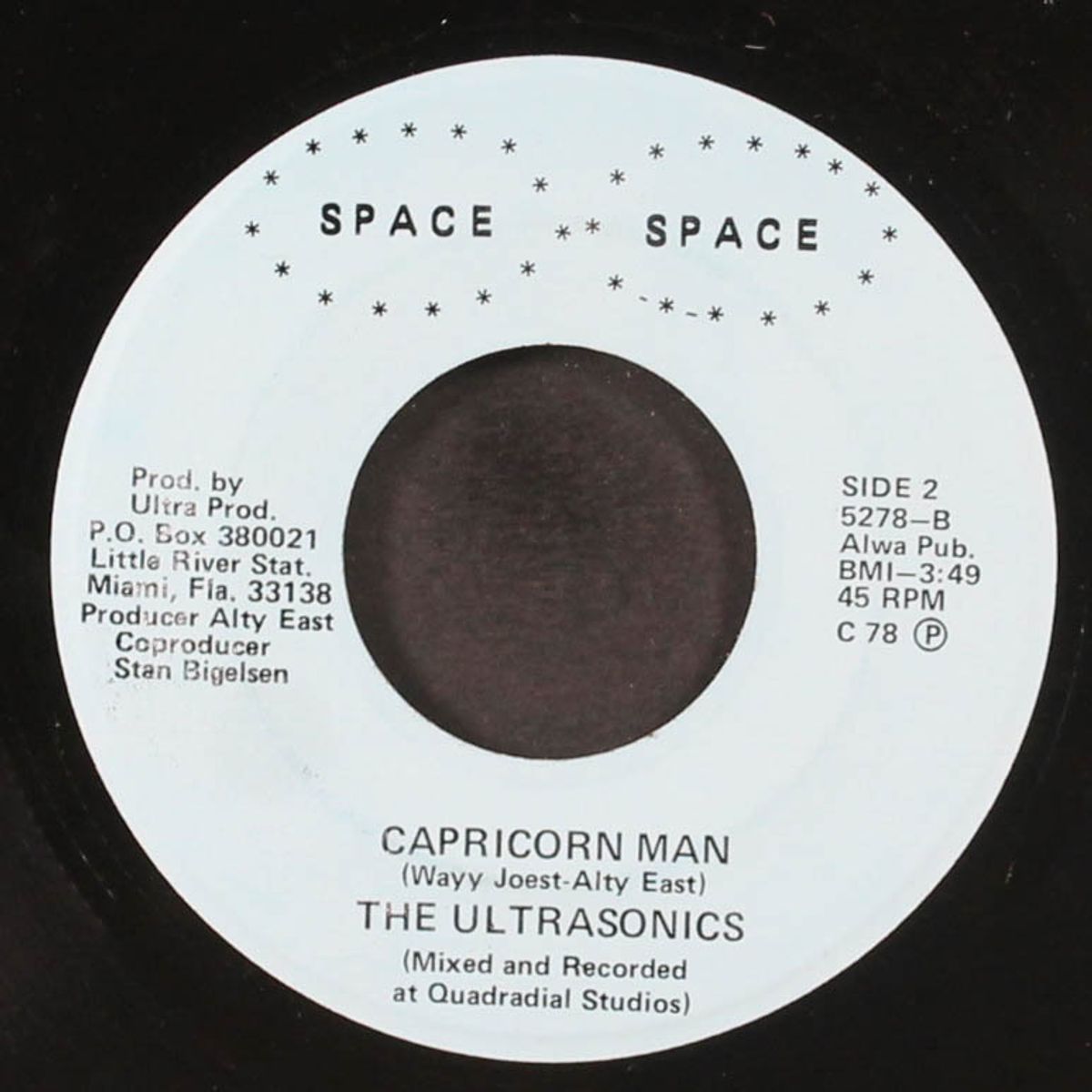 set me on fire / capricorn man by FRANKY & JAMO / ULTRASONICS
