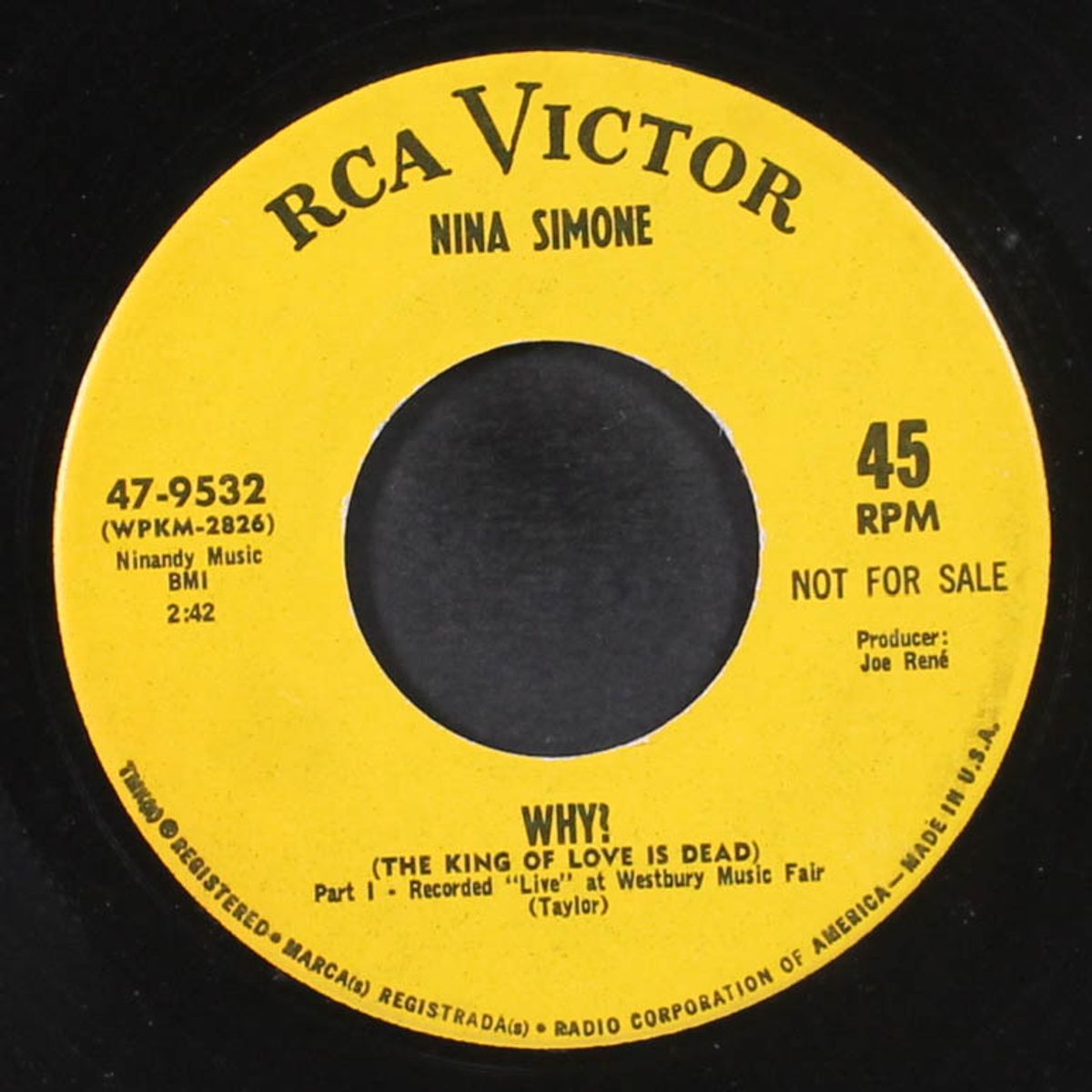 why (the king of love is dead) / part 2 by NINA SIMONE