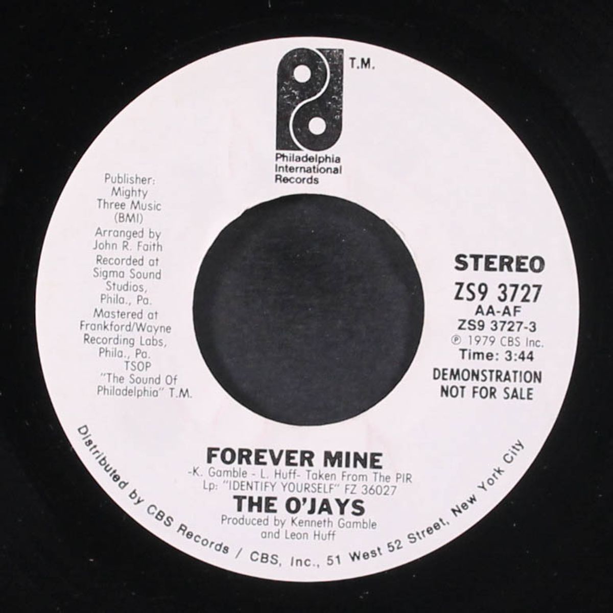 forever mine / get on out and party by O'JAYS