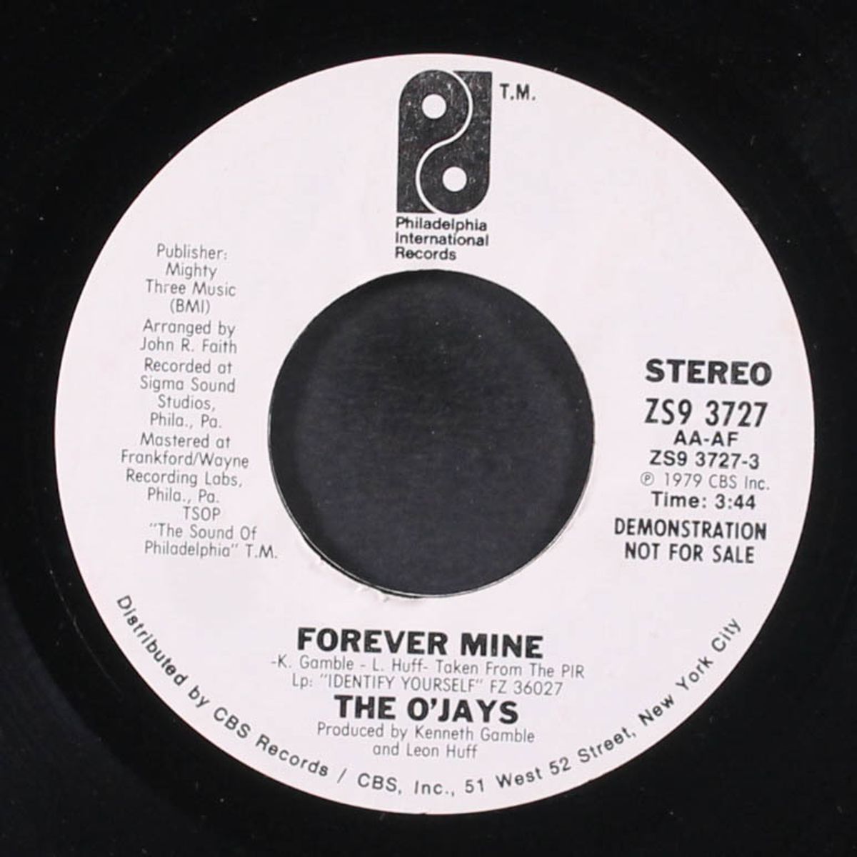 forever mine / get on out and party by O'JAYS