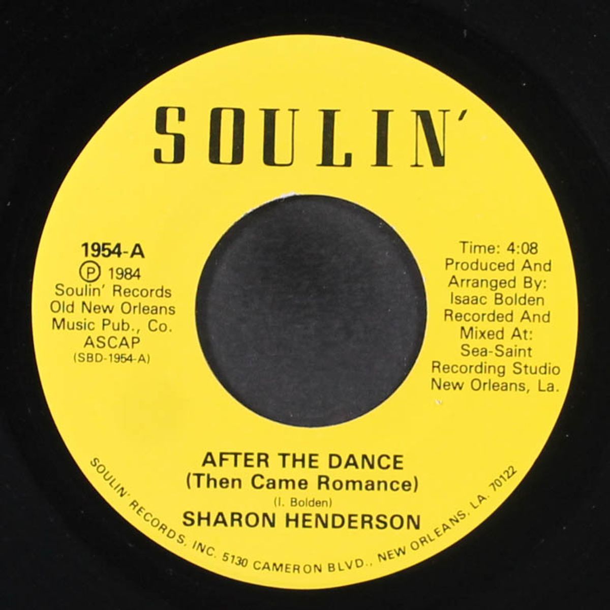 after the dance / the blue side by SHARON HENDERSON