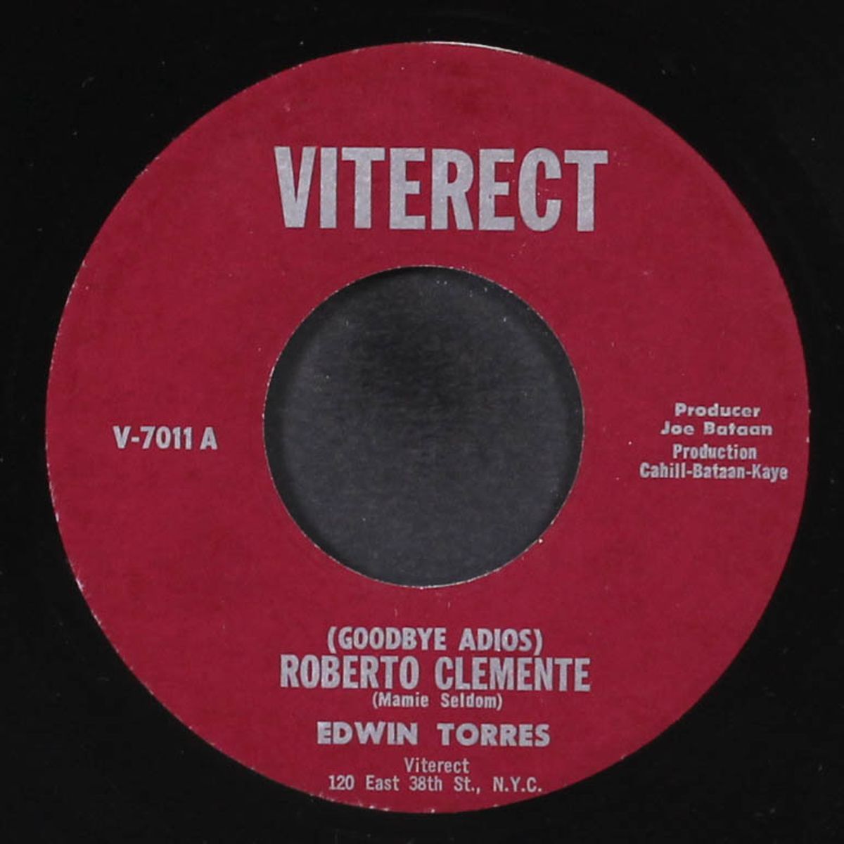 (goodbye adios) roberto clemente / eulogy for roberto by EDWIN TORRES