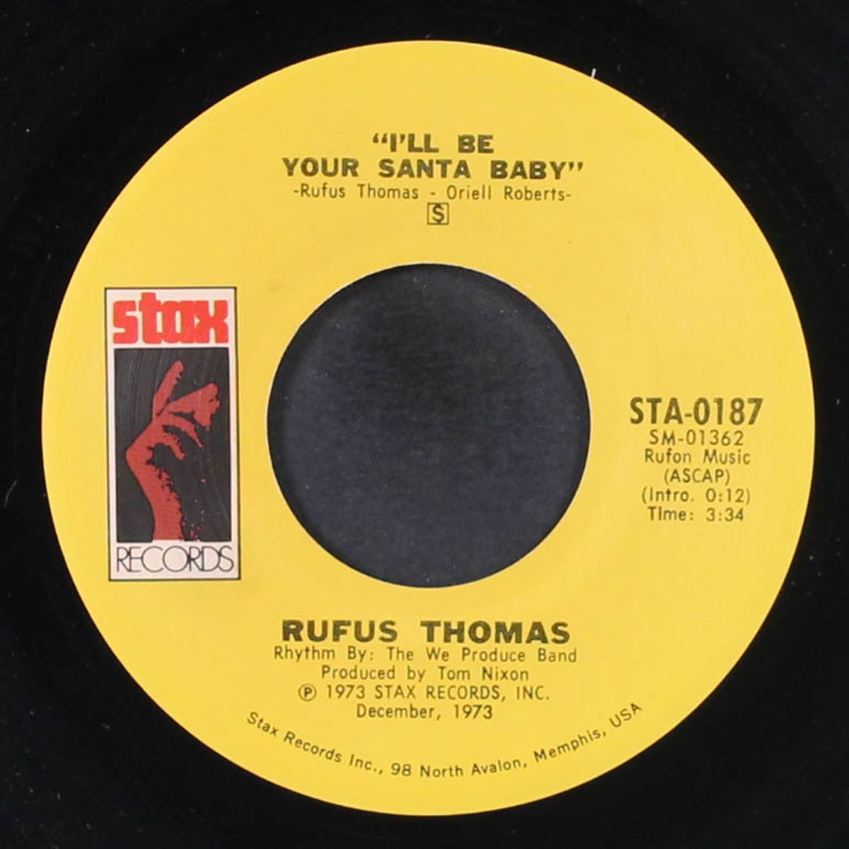 i'll be your santa baby / that makes christmas day by RUFUS THOMAS