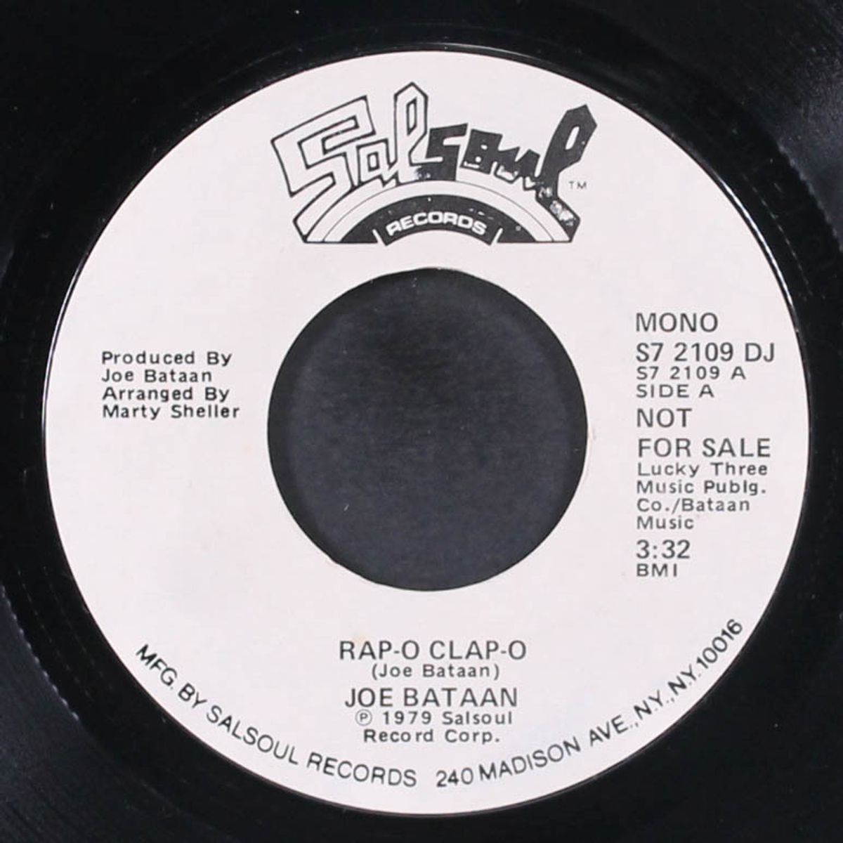 rap-o clap-o / mono by JOE BATAAN