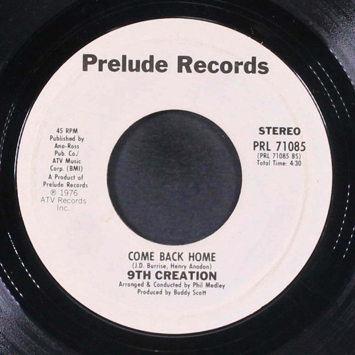 come back home / why not today by 9TH CREATION