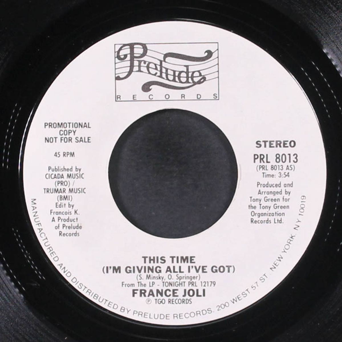 this time / same by FRANCE JOLI