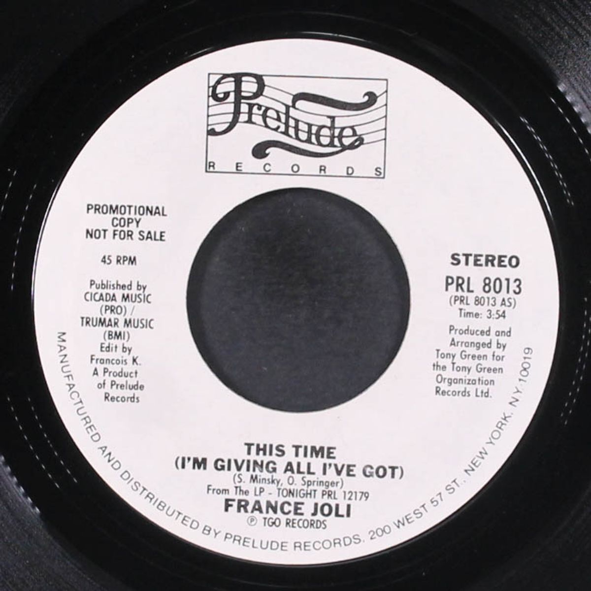 this time / same by FRANCE JOLI