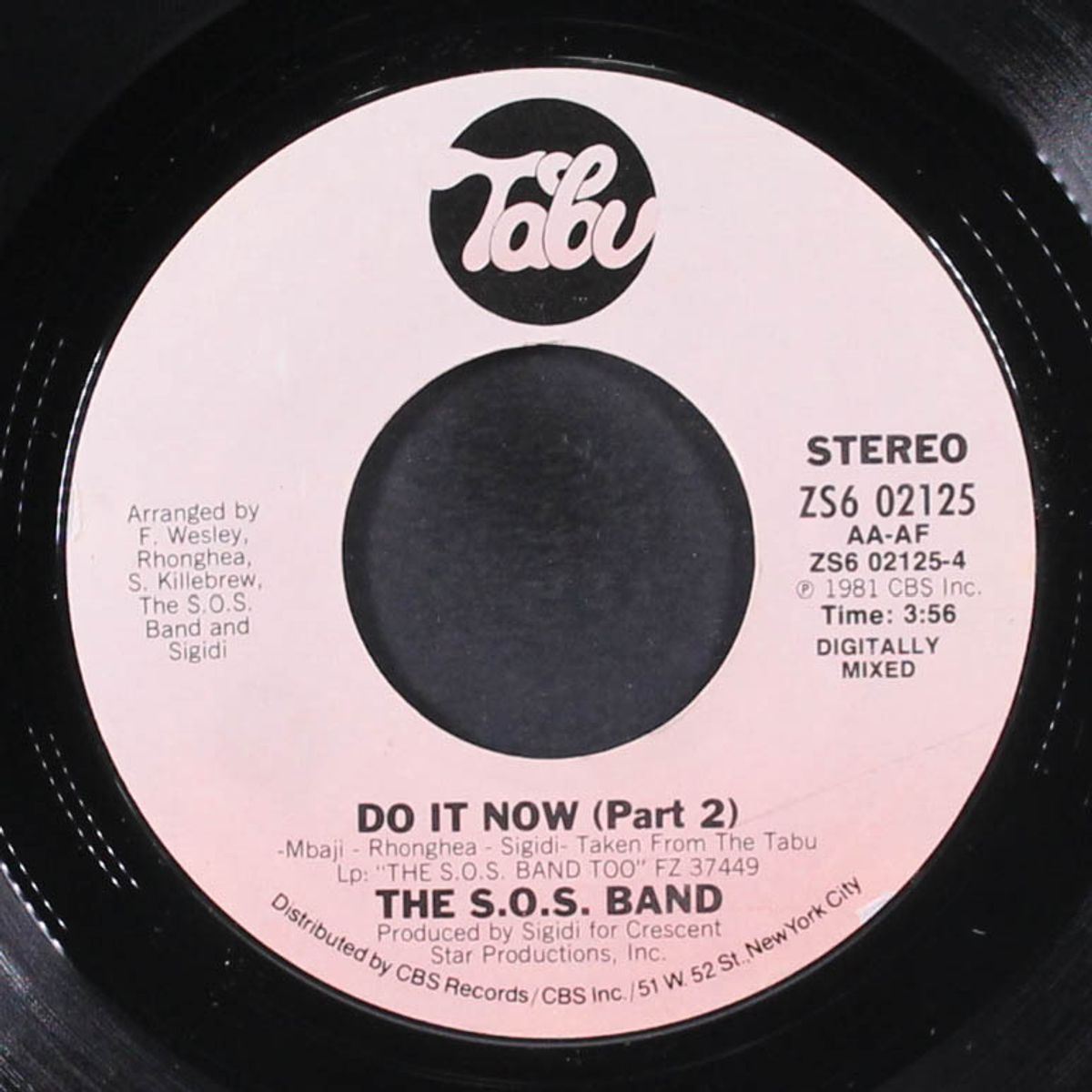 do it now / part 2 by S.O.S. BAND