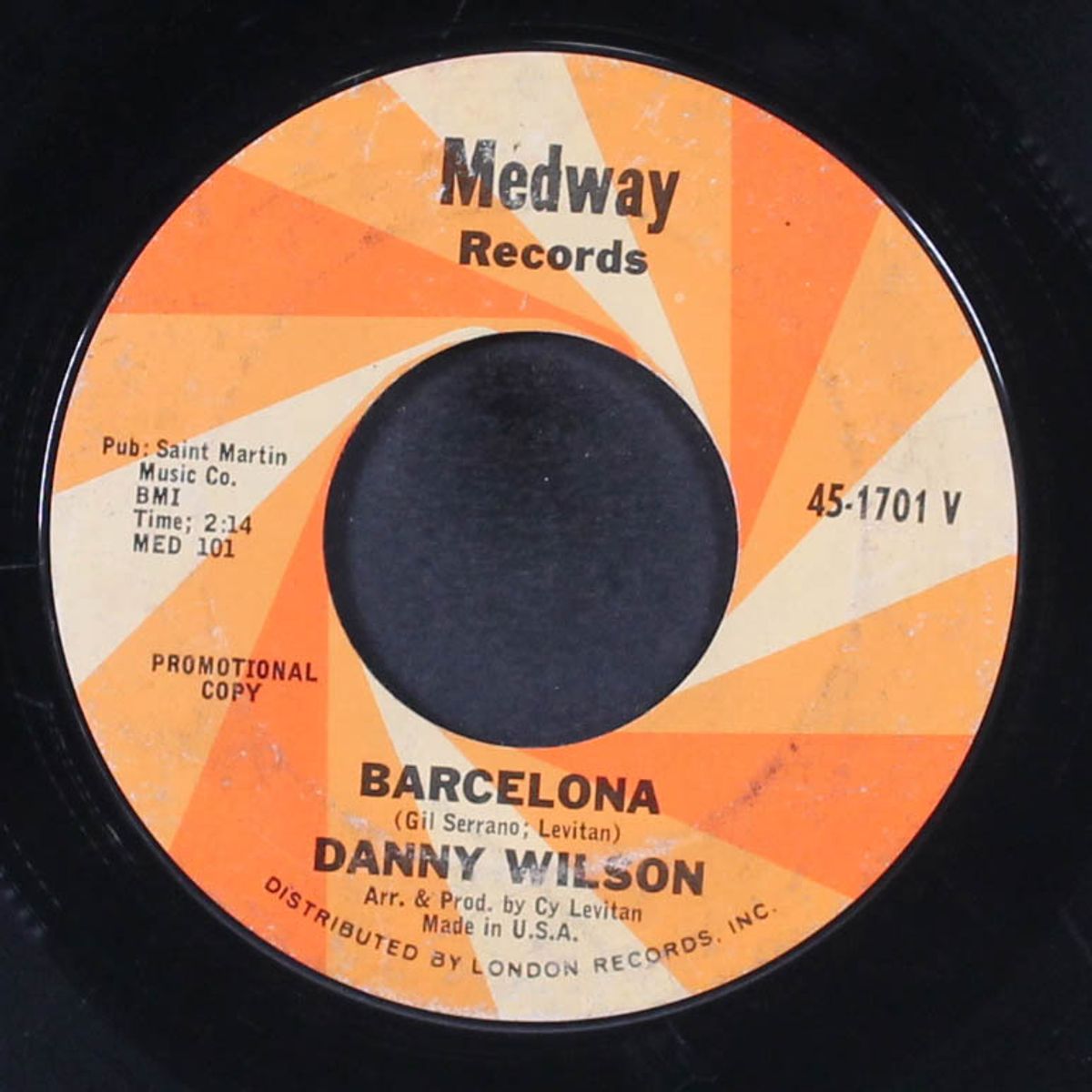 darling of my heart / barcelona by DANNY WILSON