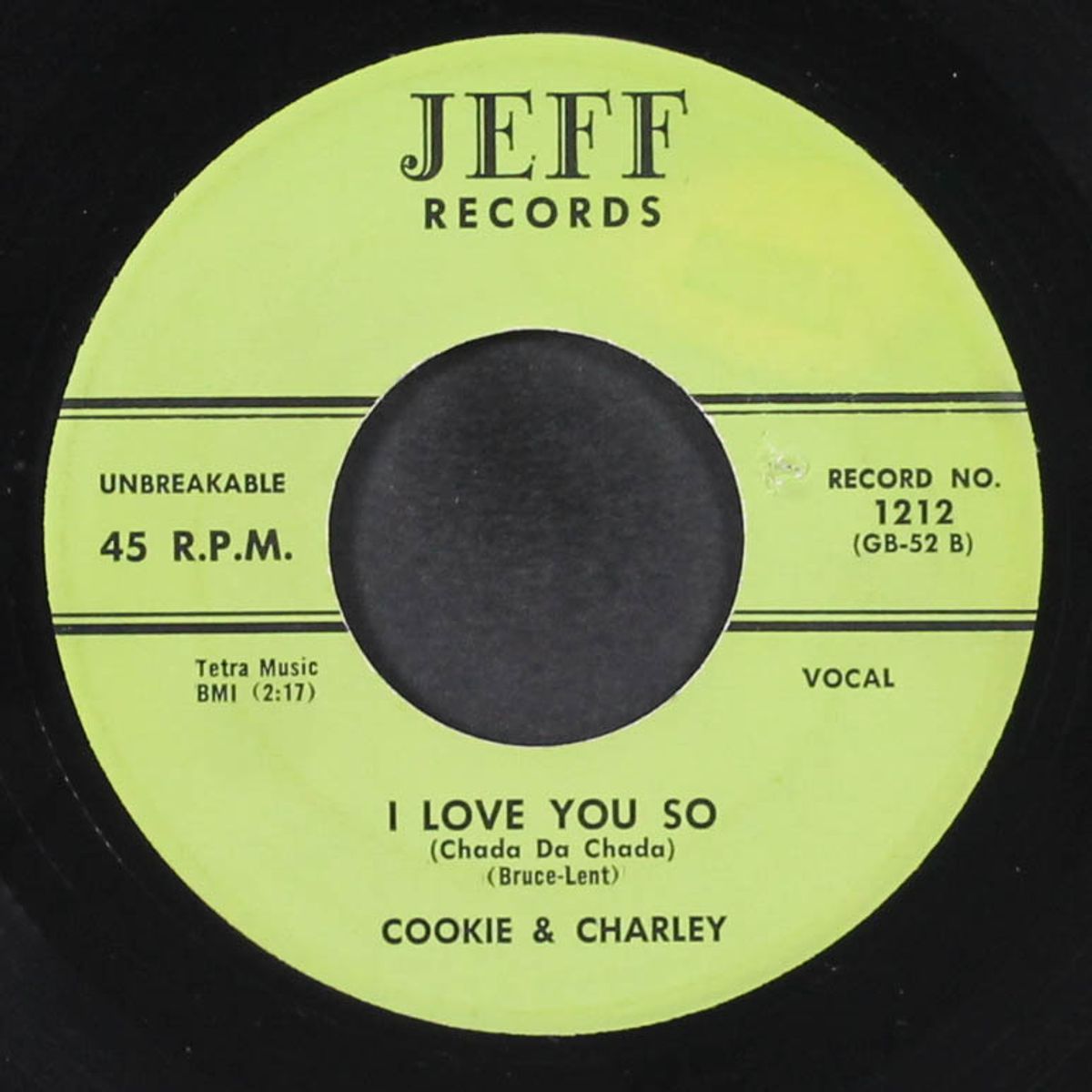 let's go rock and roll / i love you so by COOKIE & CHARLEY