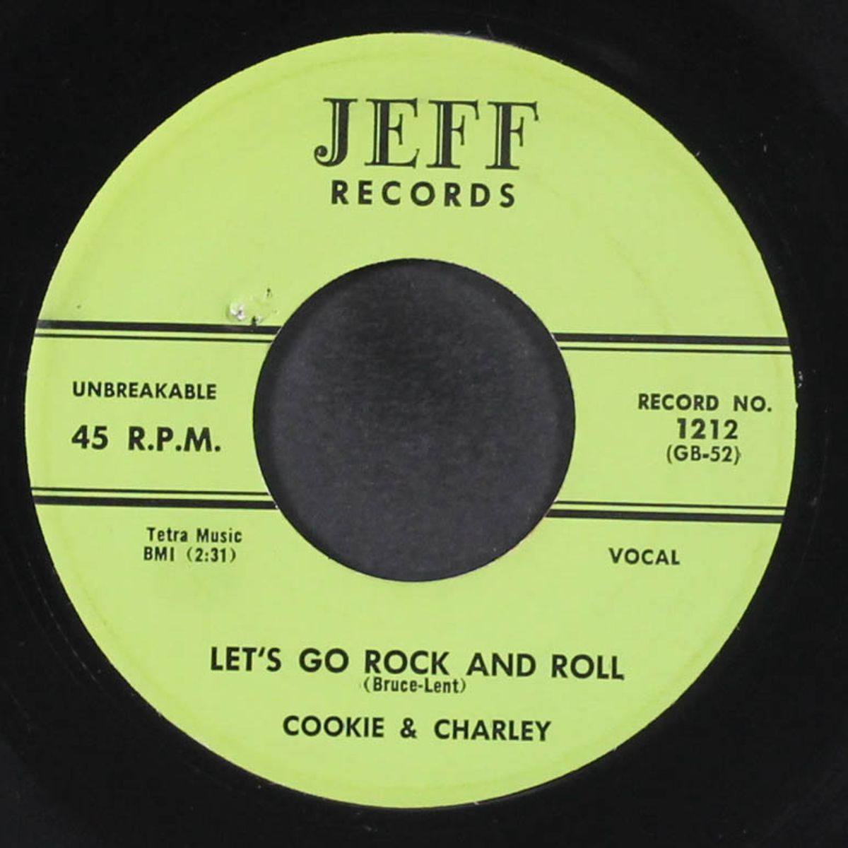 let's go rock and roll / i love you so by COOKIE & CHARLEY