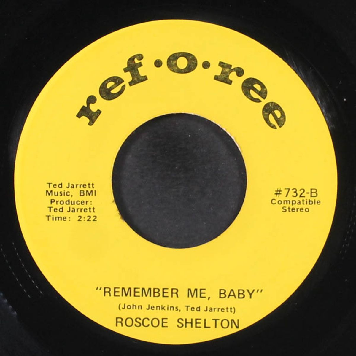 remember me, baby / i forgot to remember to forget by ROSCOE SHELTON