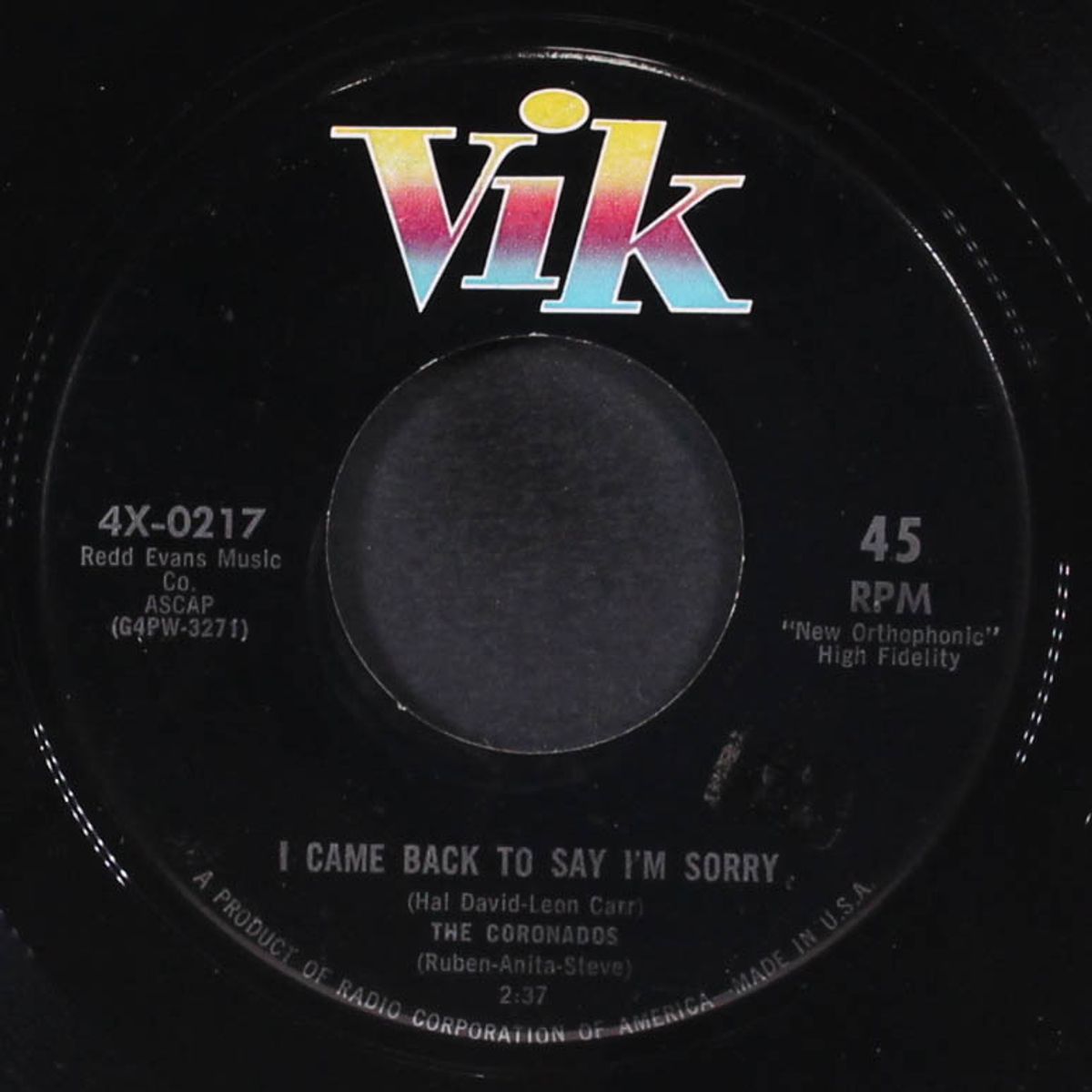let's get acquainted / i came back to say i'm sorry by CORONADOS