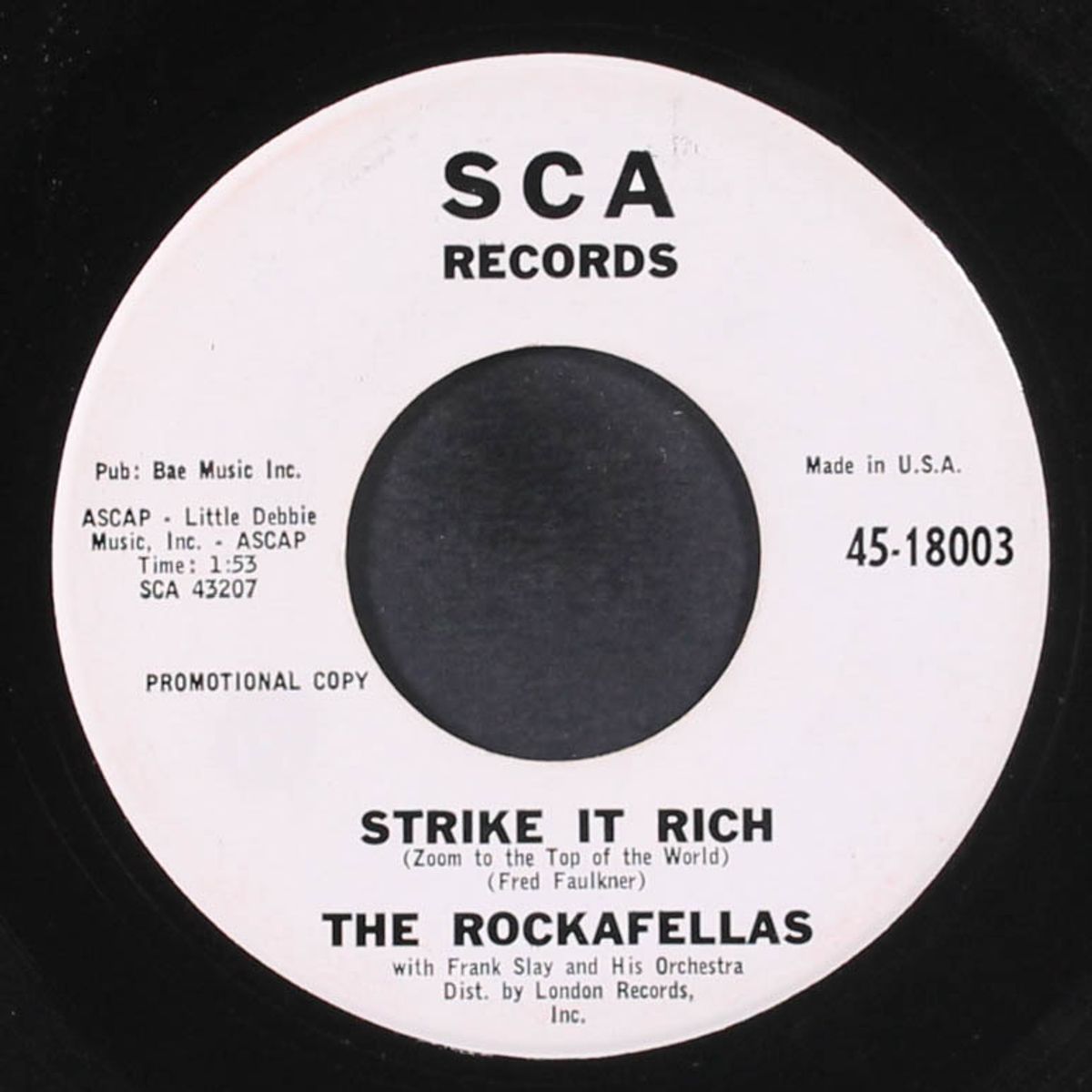 strike it rich / my baby, she's the talk of the town by ROCKAFELLAS