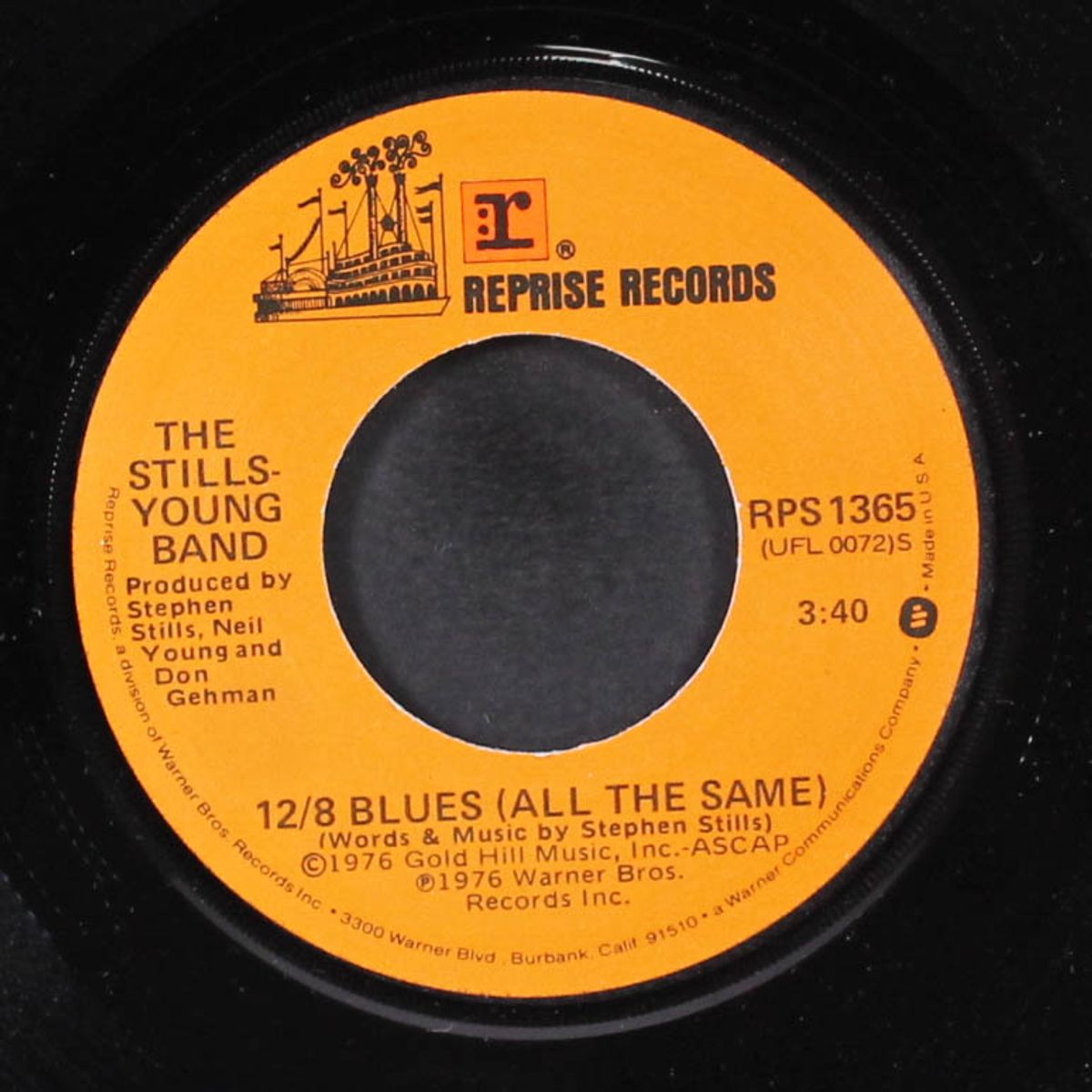 long may you run / 12-8 blues by STILLS-YOUNG BAND