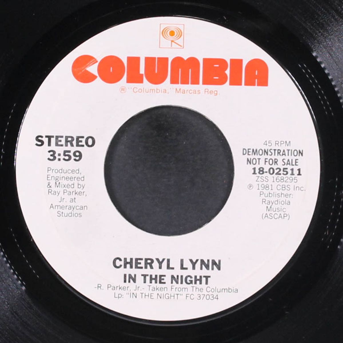 in the night / same by CHERYL LYNN