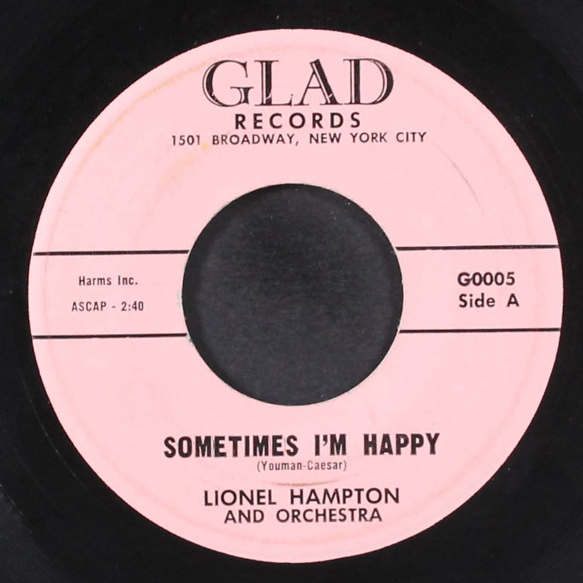 railroad no. 1 / sometimes i'm happy by LIONEL HAMPTON
