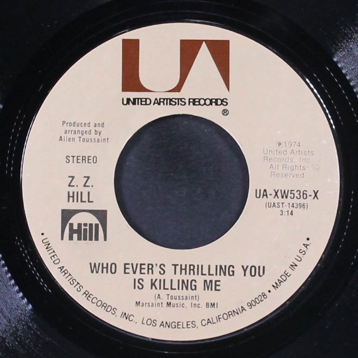 i keep on lovin' you / who ever's thrilling you is killing me by Z.Z. HILL