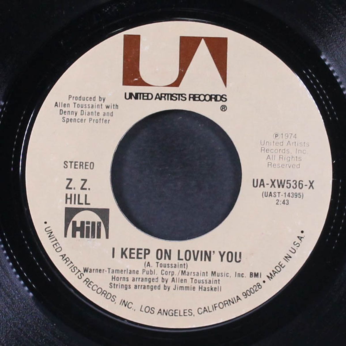i keep on lovin' you / who ever's thrilling you is killing me by Z.Z. HILL