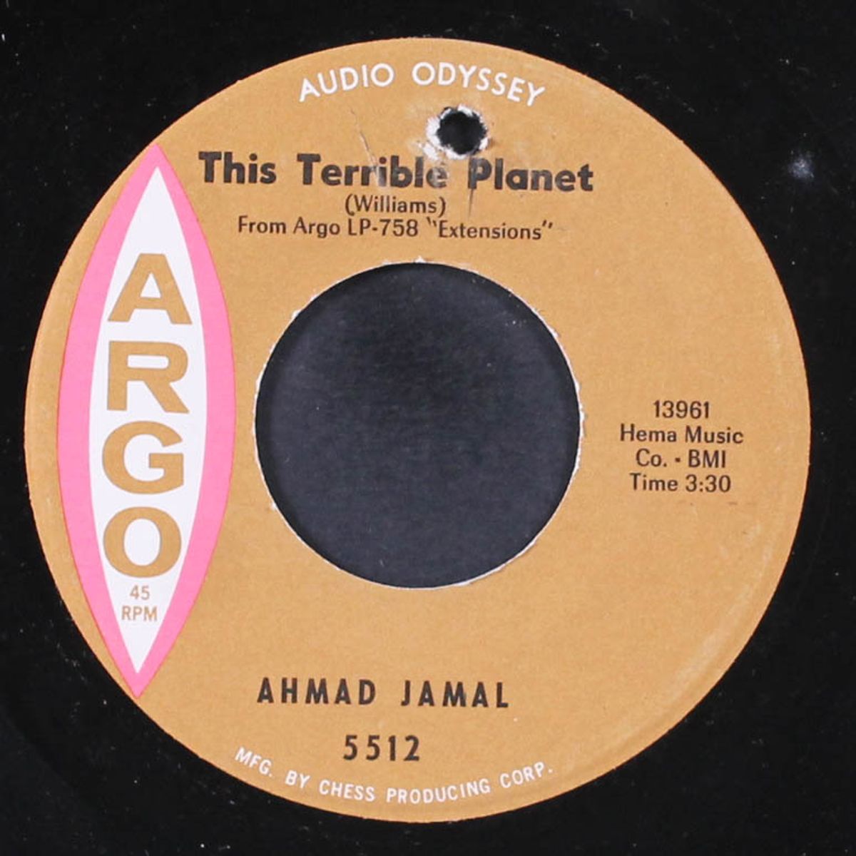 this terrible planet / dance to the lady by AHMAD JAMAL