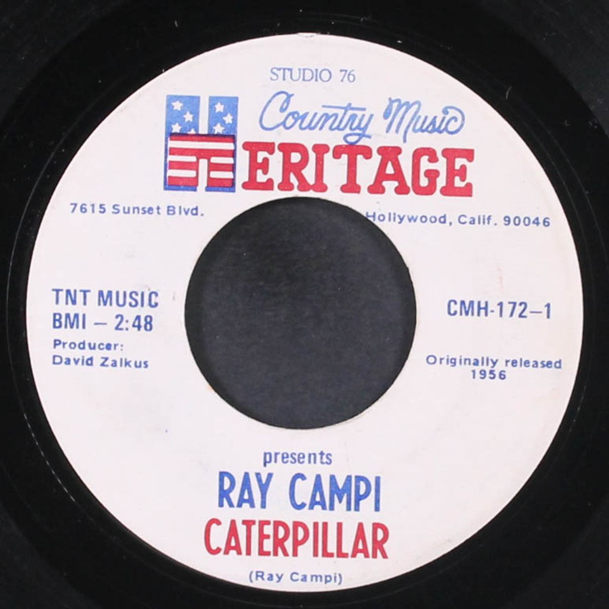 caterpillar / play it cool by RAY CAMPI