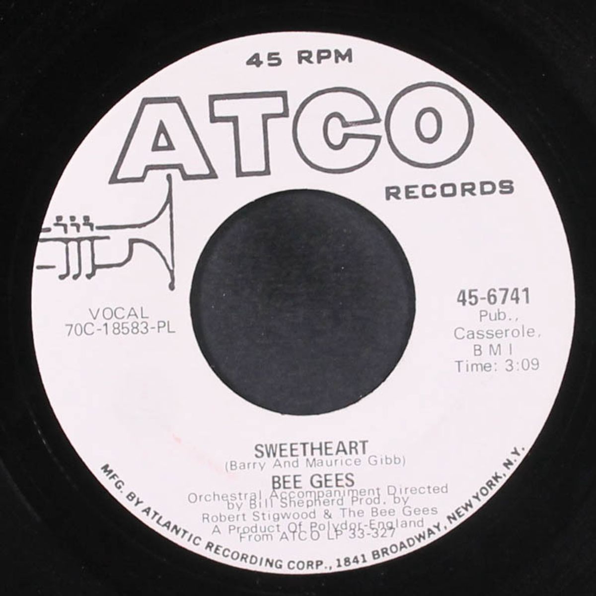 if only i had my mind on something else / sweetheart by BEE GEES