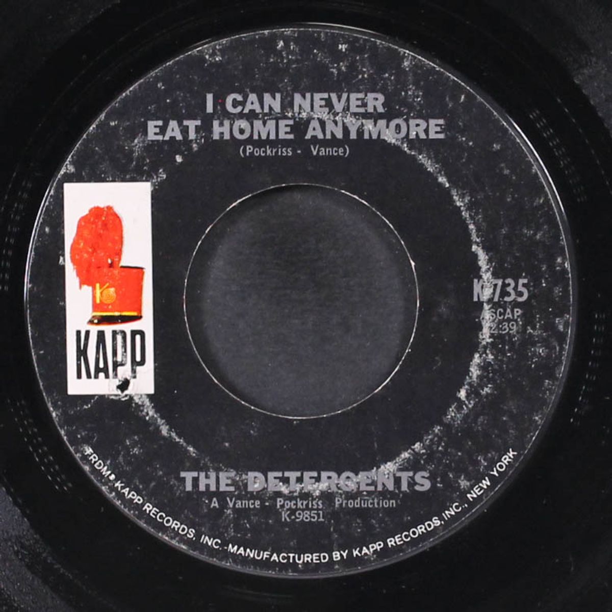 igor's cellar / i can never eat home anymore by DETERGENTS