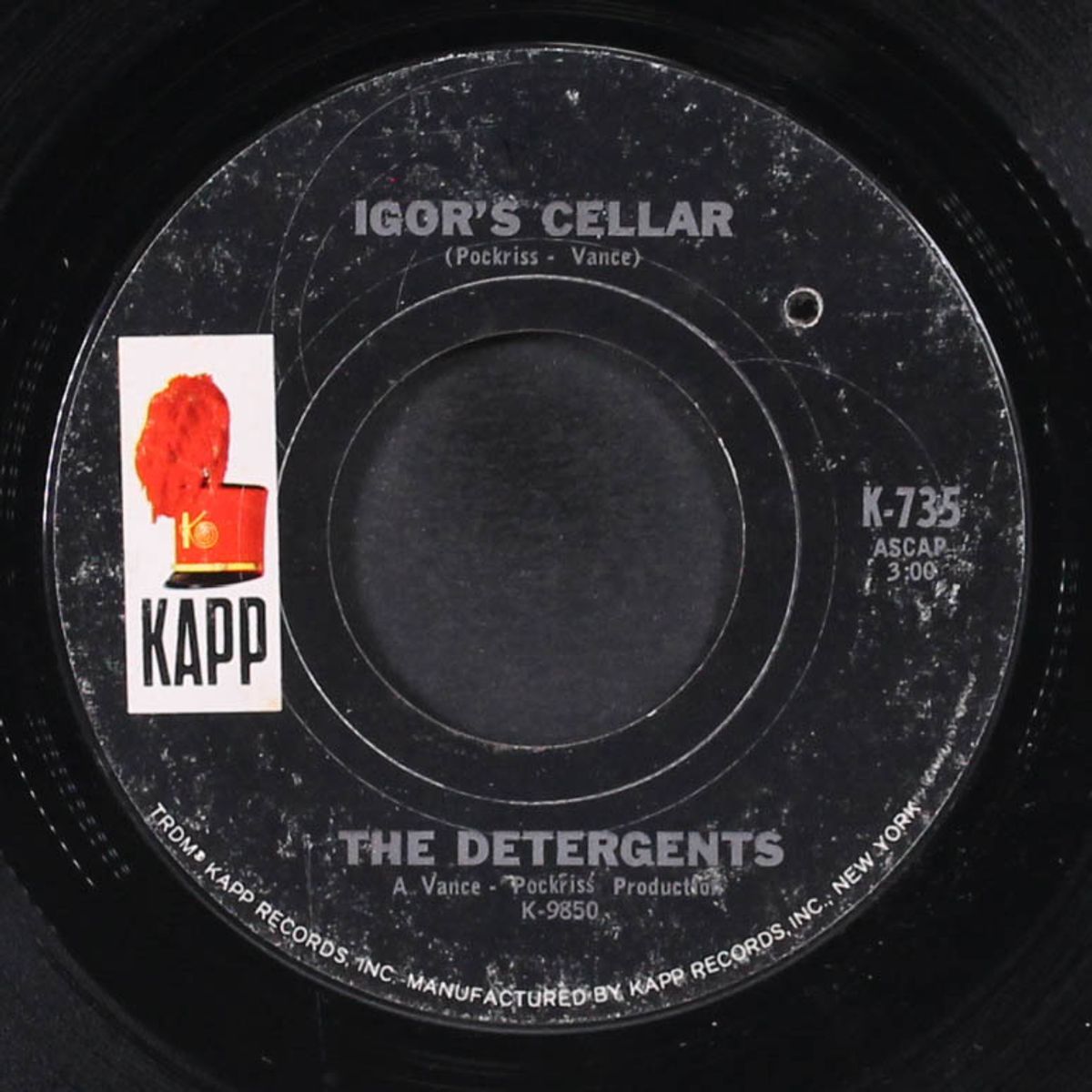 igor's cellar / i can never eat home anymore by DETERGENTS