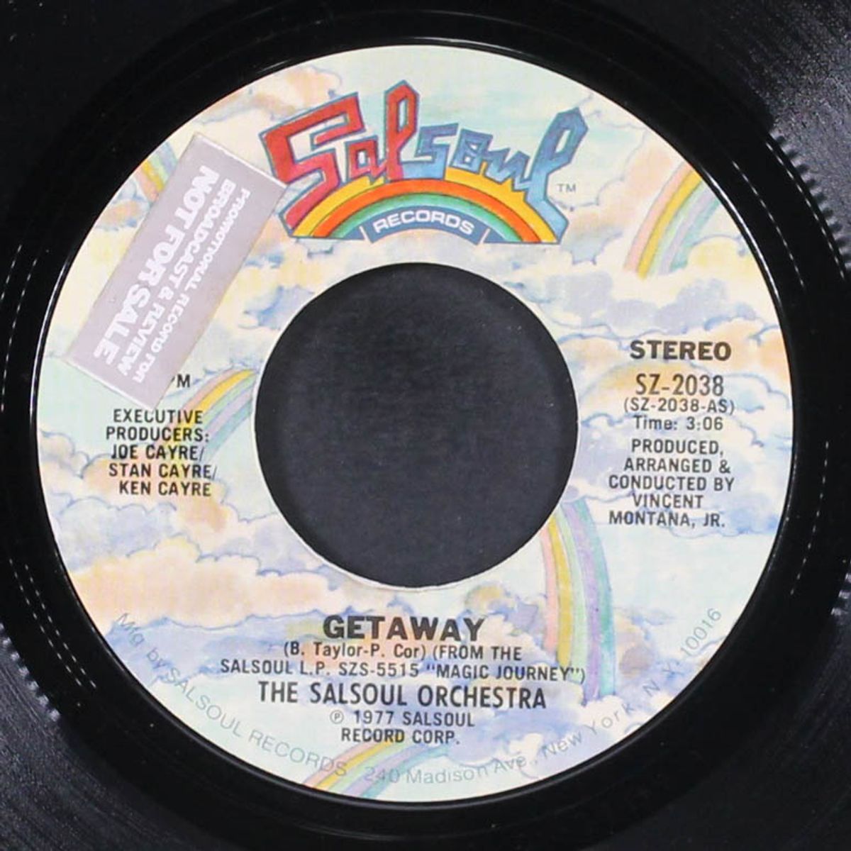 getaway / magic bird of fire by SALSOUL ORCHESTRA