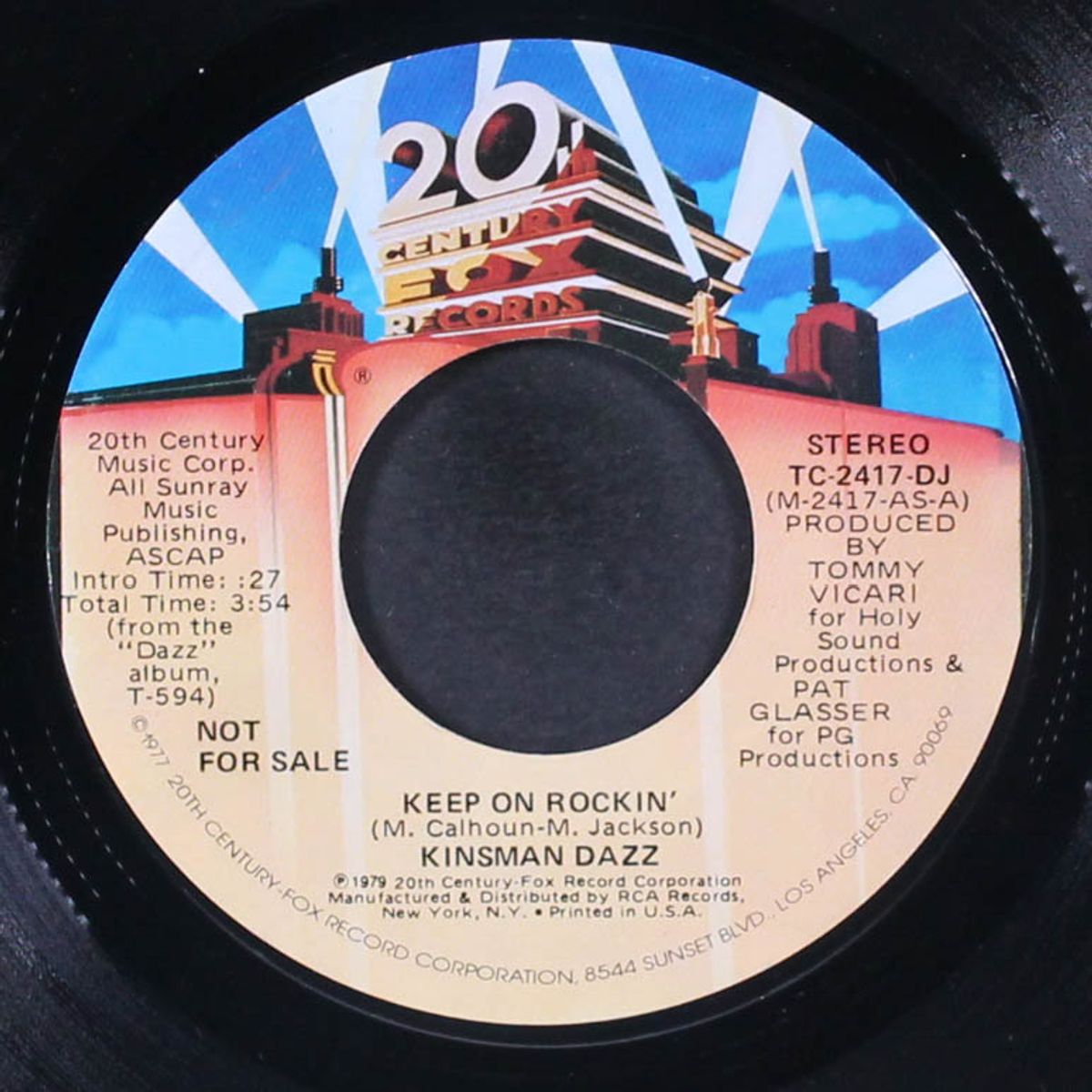 keep on rockin' / mono by KINSMAN DAZZ