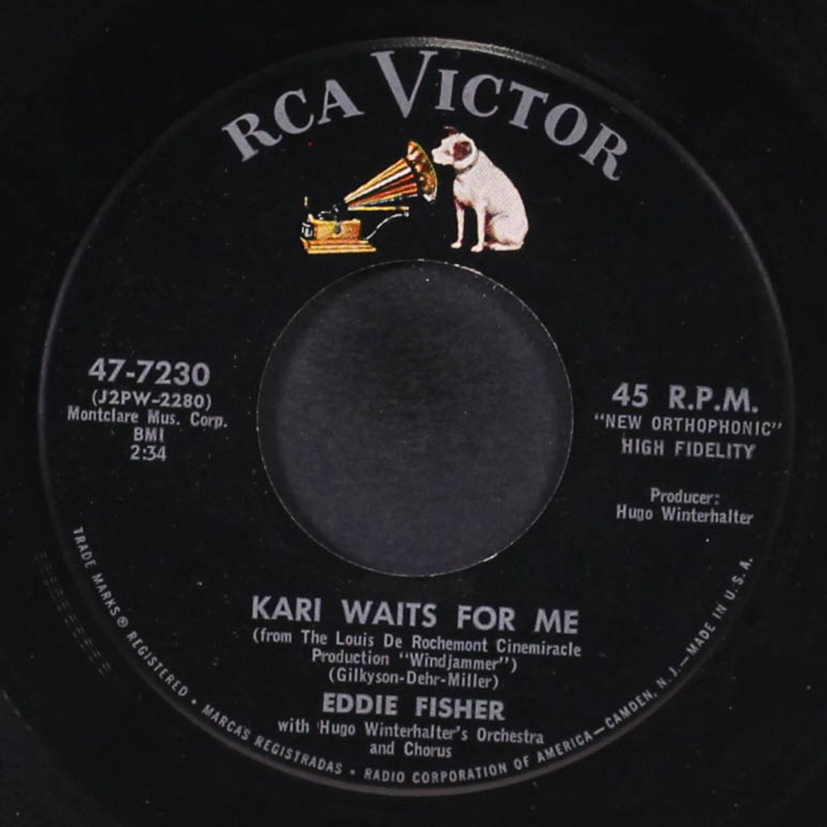 pick a partner / kari waits for me by EDDIE FISHER