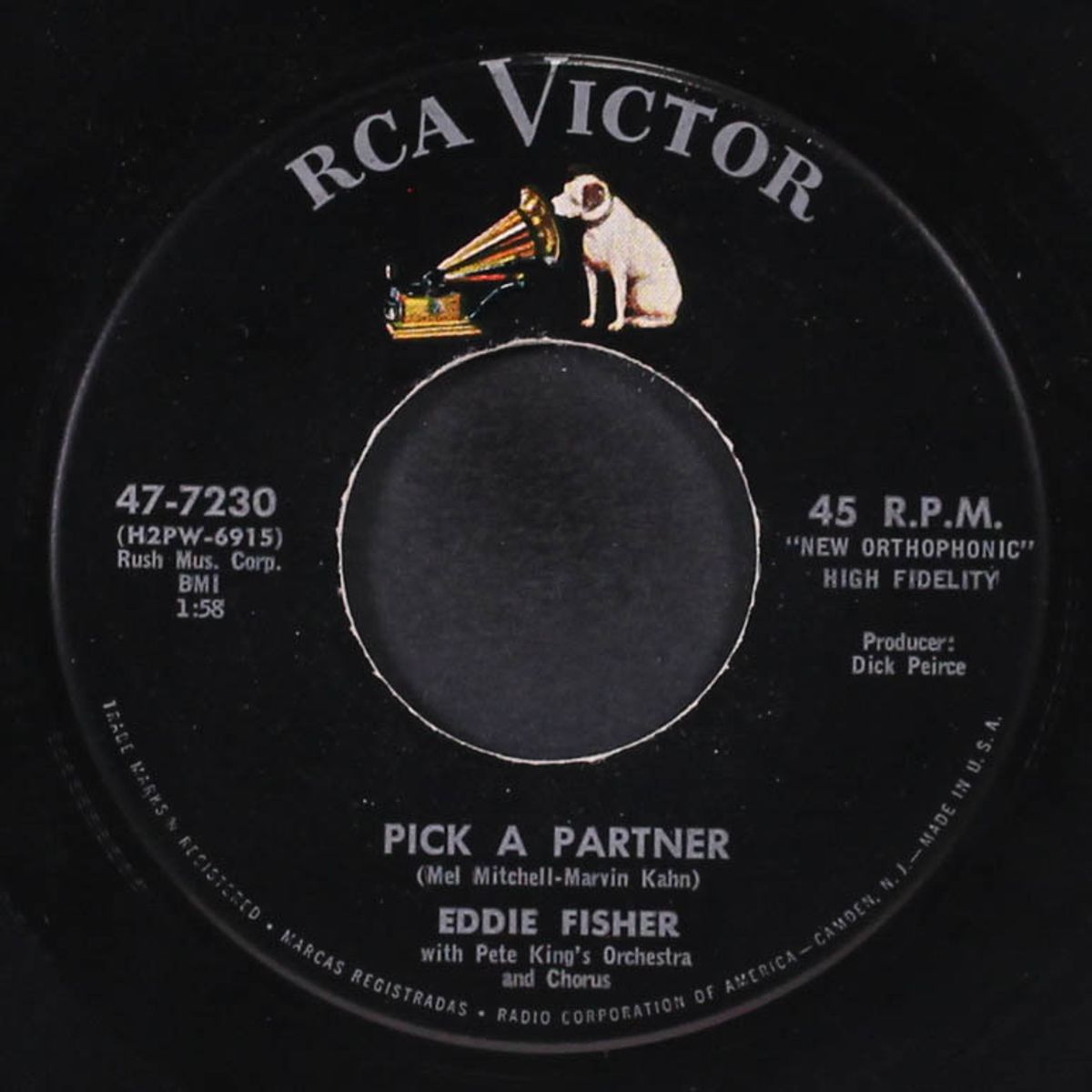 pick a partner / kari waits for me by EDDIE FISHER