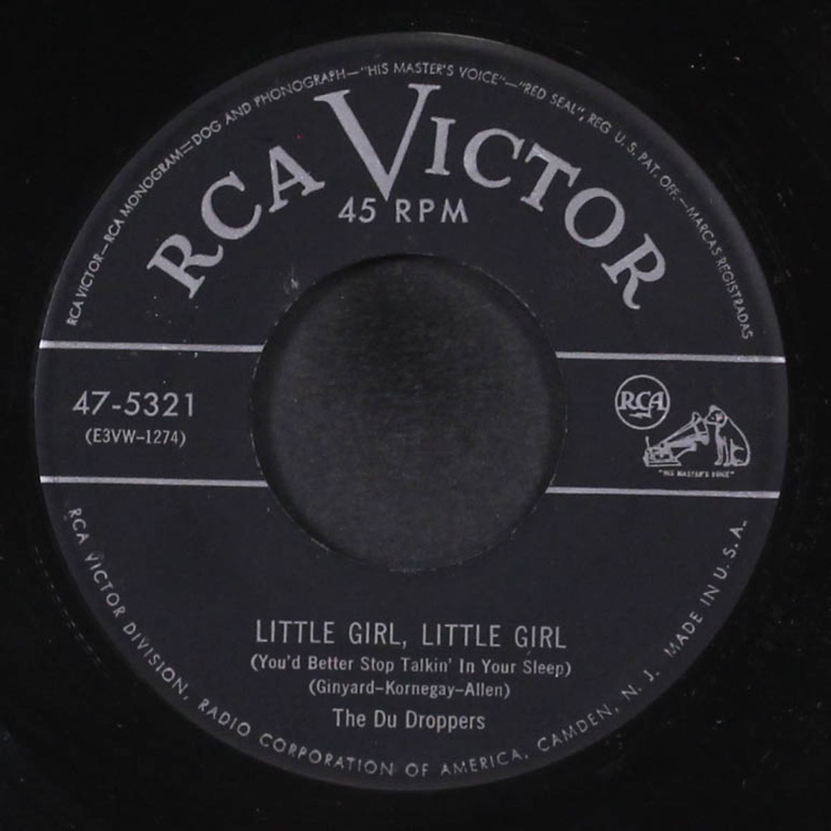i found out / little girl, little girl by DU DROPPERS