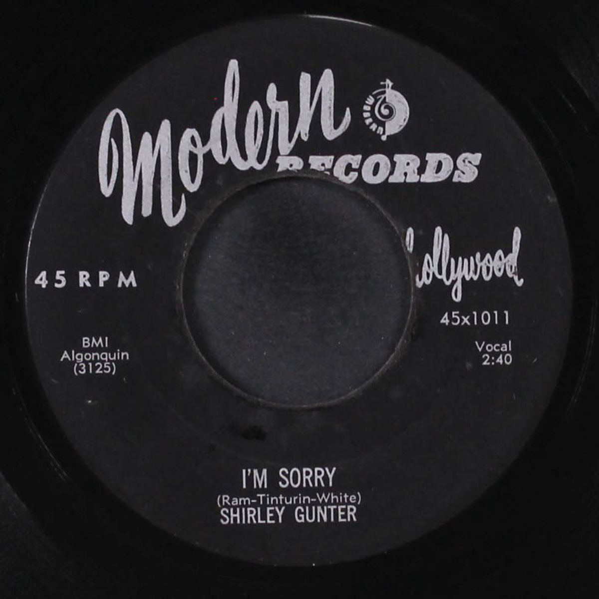 i'm sorry / i've been searching by SHIRLEY GUNTER