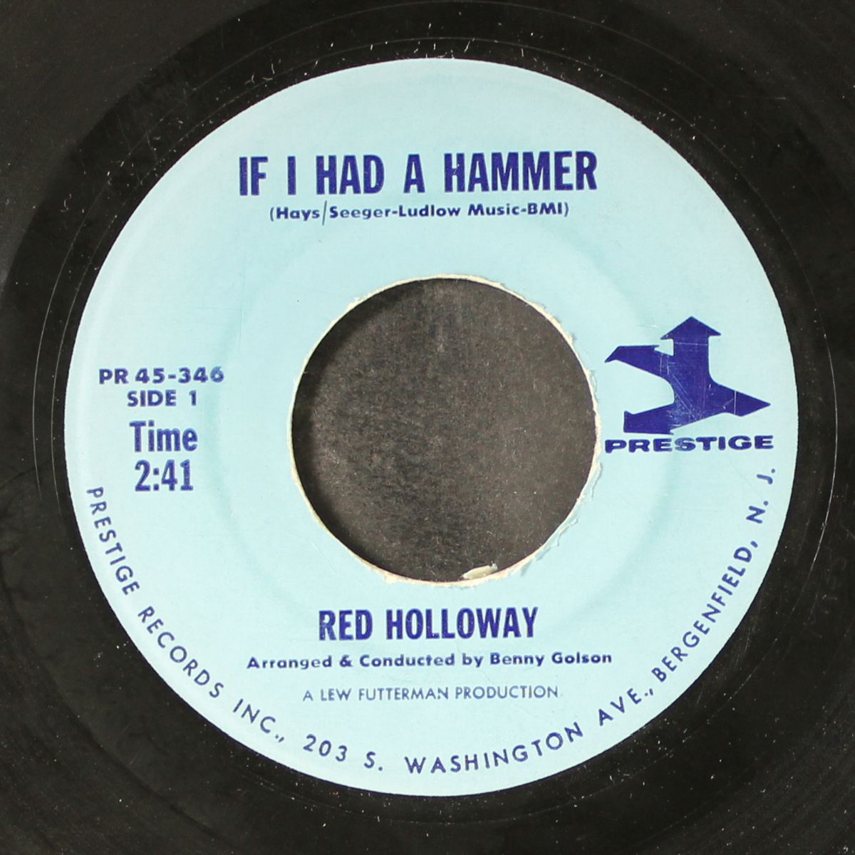 if i had a hammer / i wish you love by RED HOLLOWAY