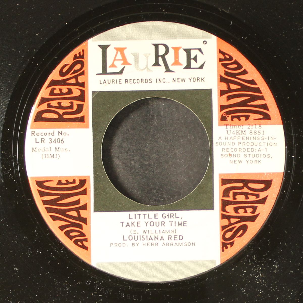 little girl, take your time / who 'dat'? by LOUISIANA RED