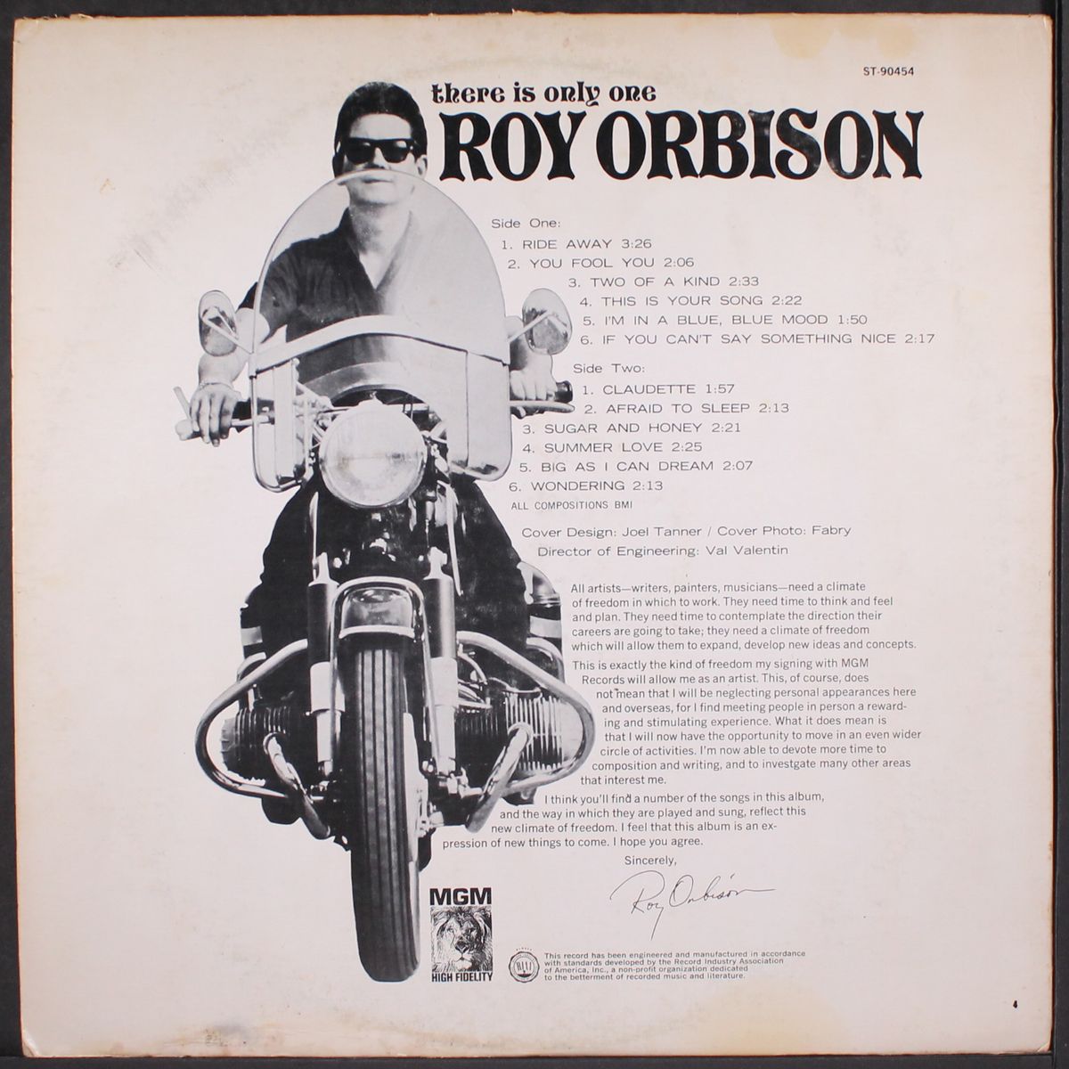 there is only one by ROY ORBISON