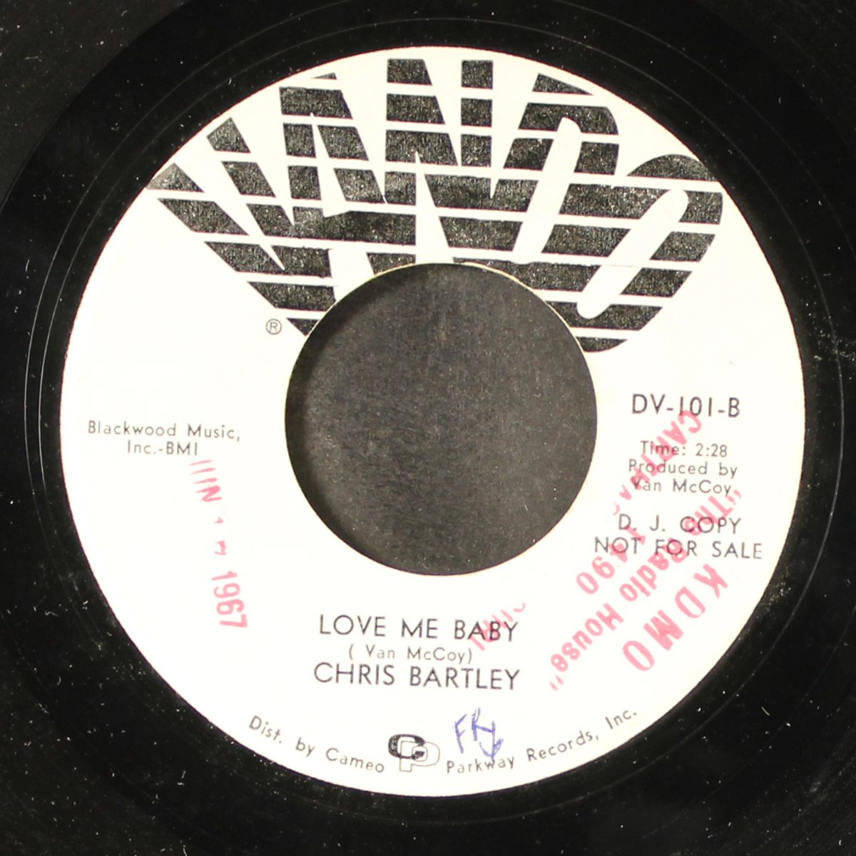 the sweetest thing this side of heaven / love me baby by CHRIS BARTLEY