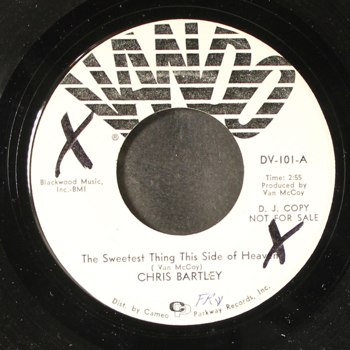 the sweetest thing this side of heaven / love me baby by CHRIS BARTLEY