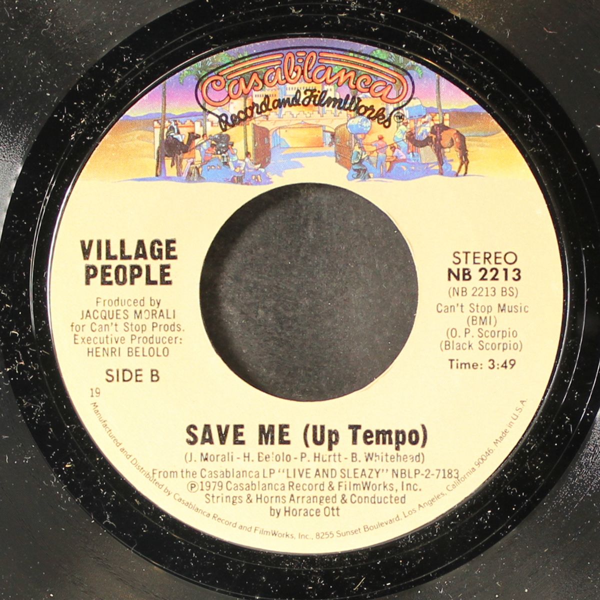 sleazy / save me by VILLAGE PEOPLE
