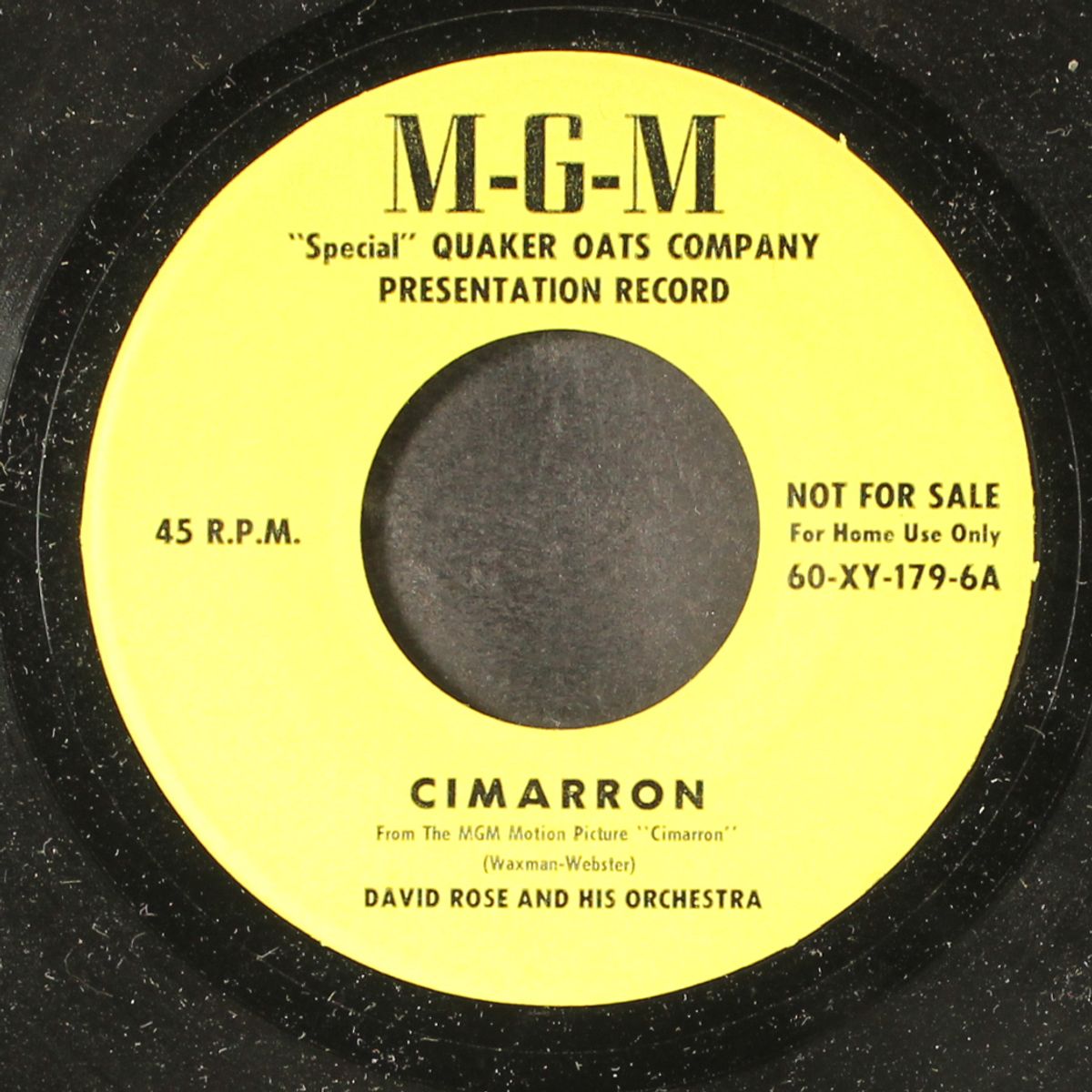 cimarron / blank by DAVID ROSE