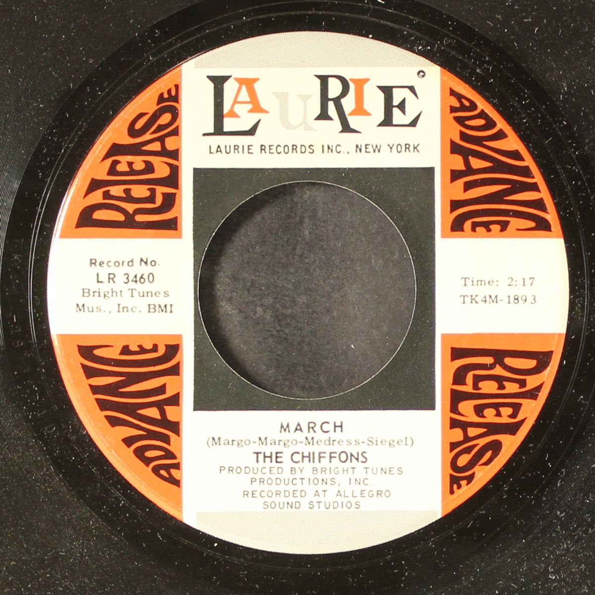 up on the bridge / march by CHIFFONS