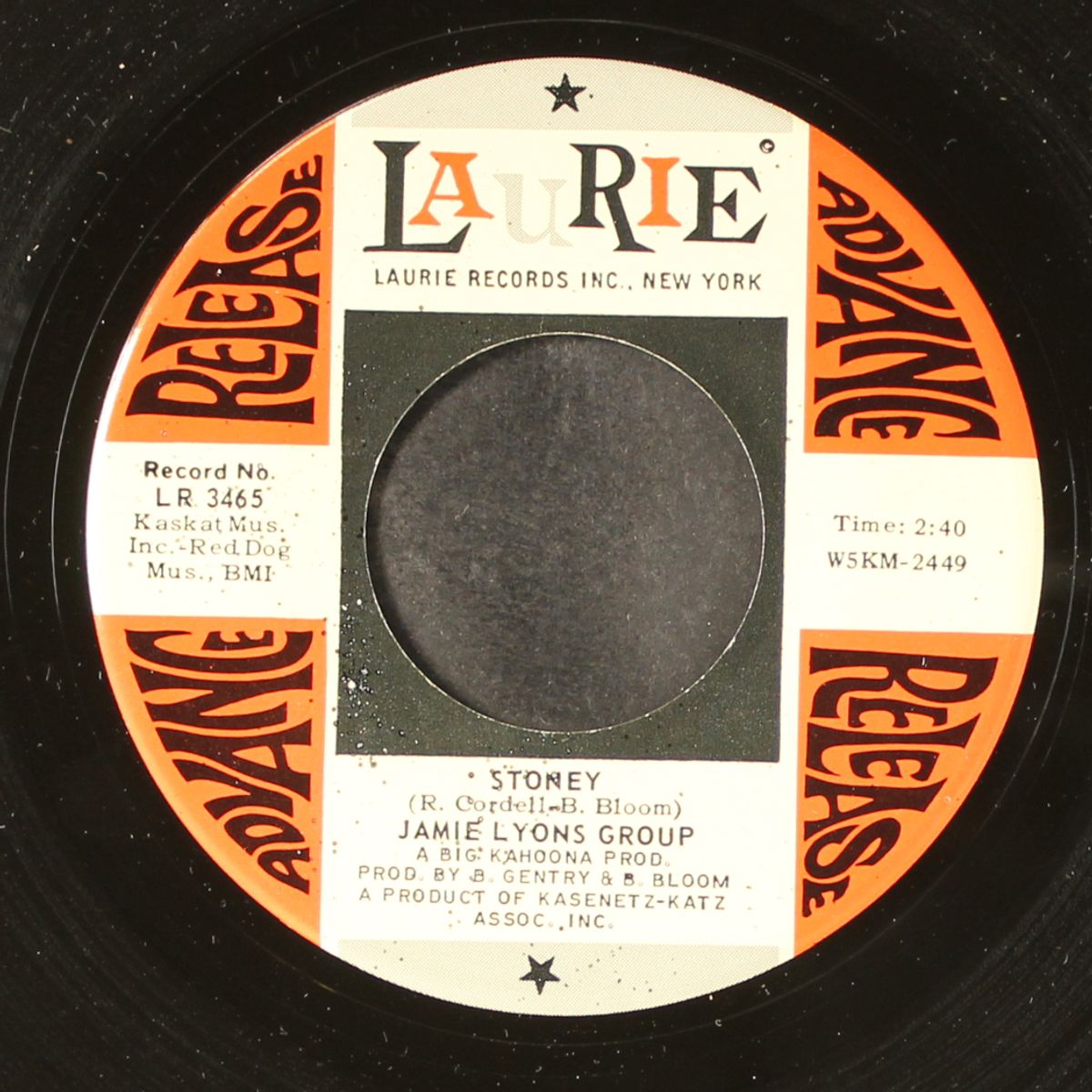 stoney / rhapsody in f major by JAMIE LYONS GROUP