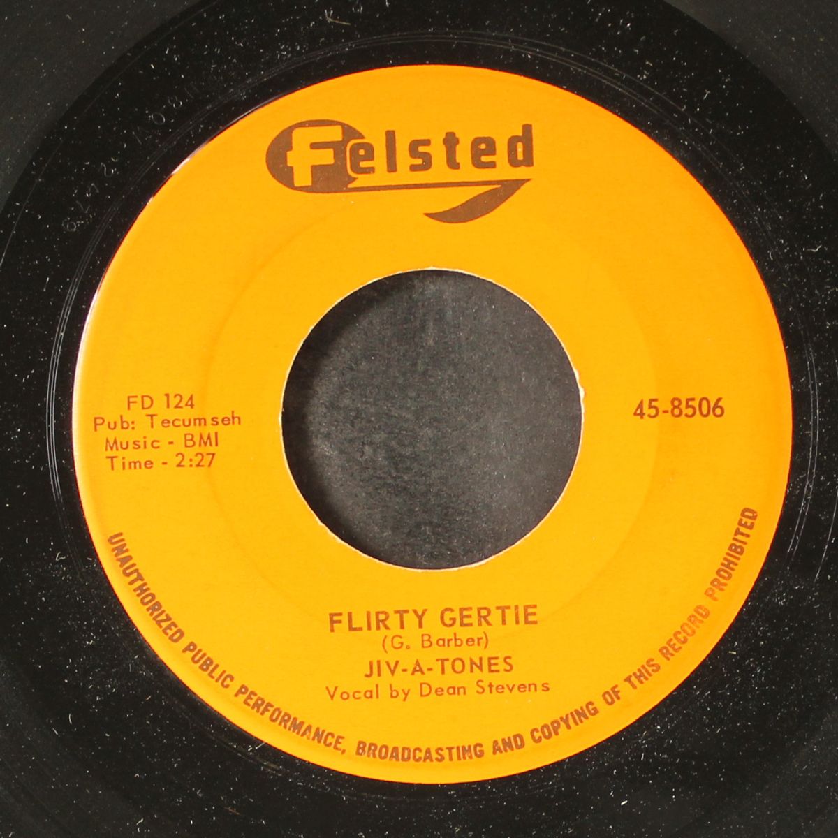 flirty gertie / fire engine baby by JIV-A-TONES