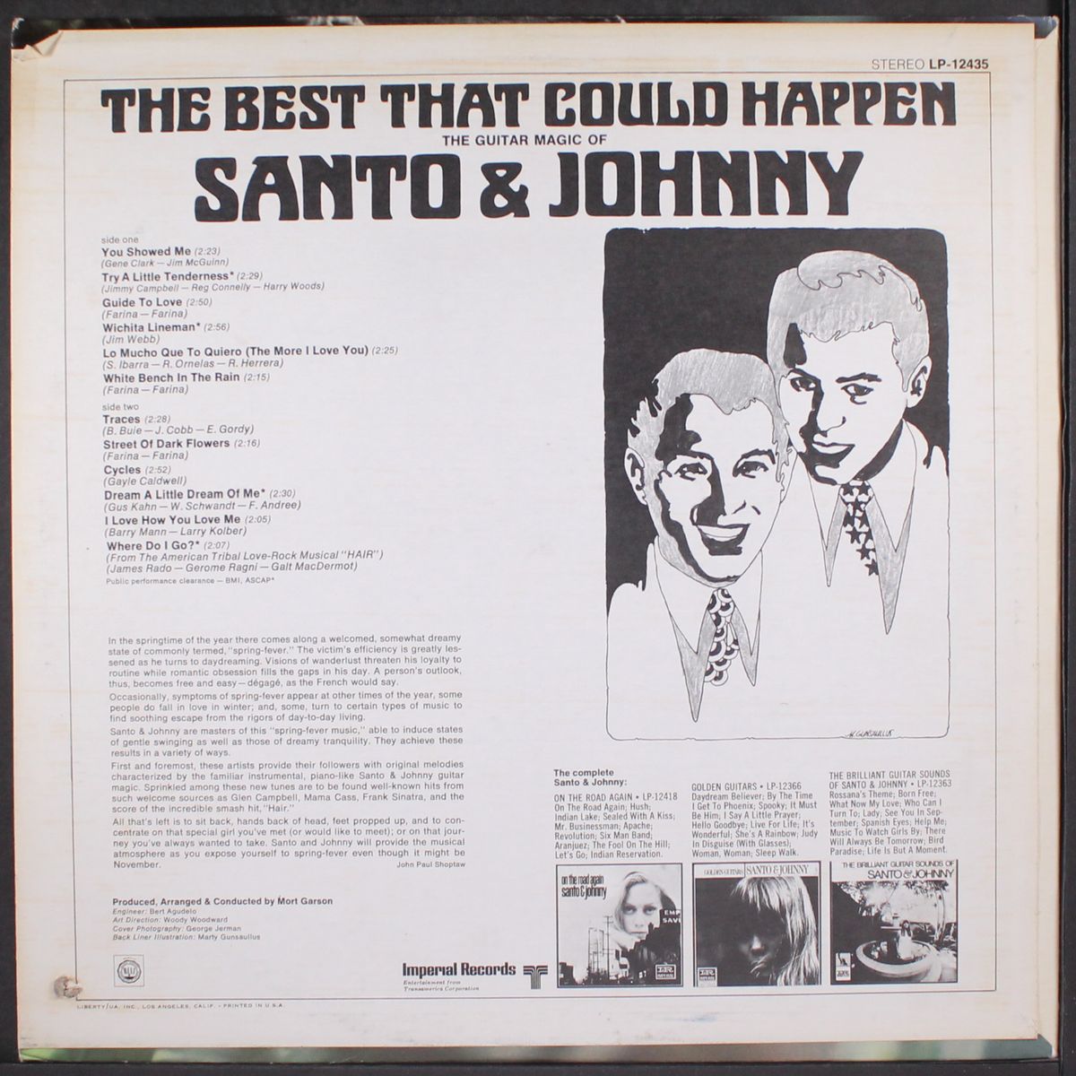 the best that could happen by SANTO & JOHNNY