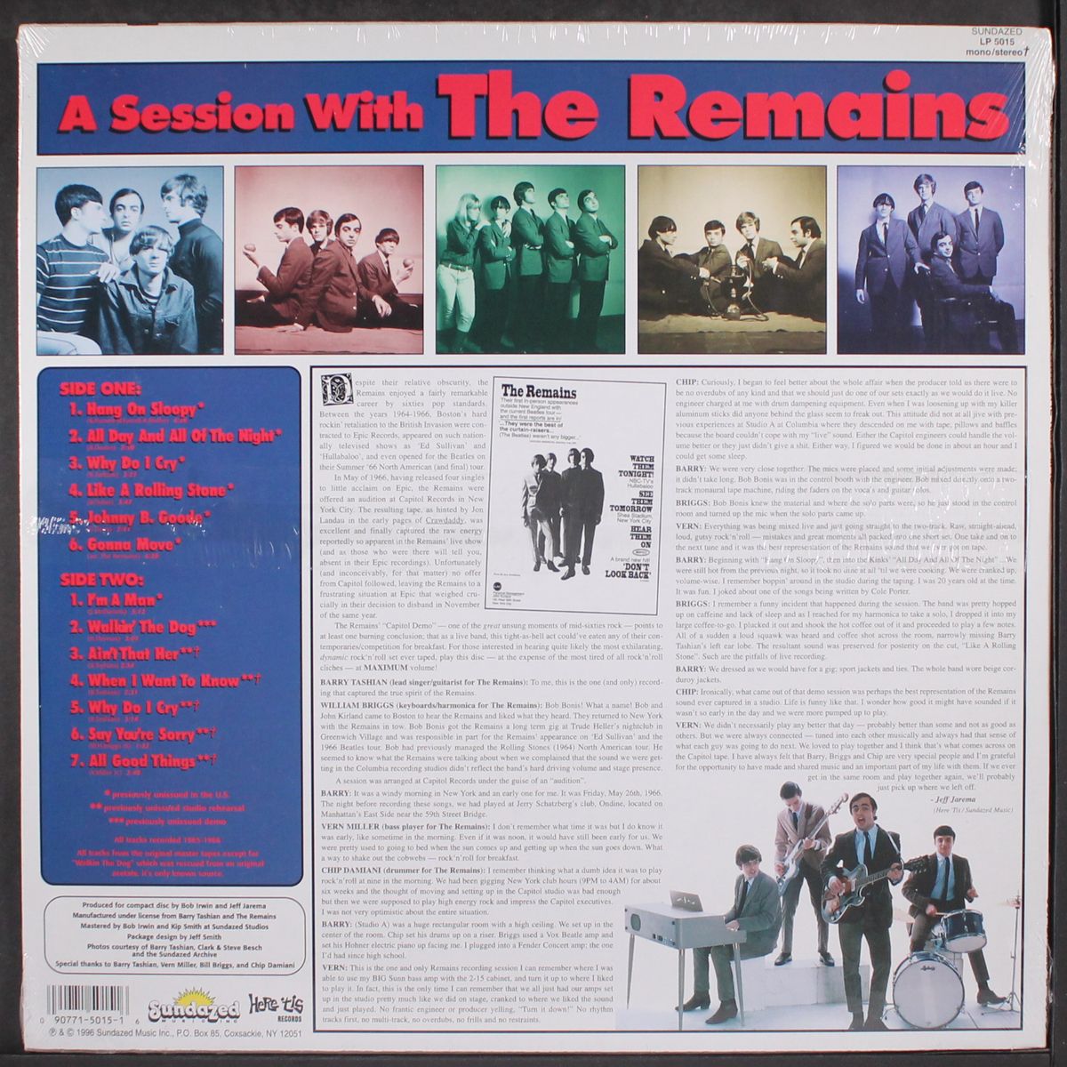 a session with... by REMAINS
