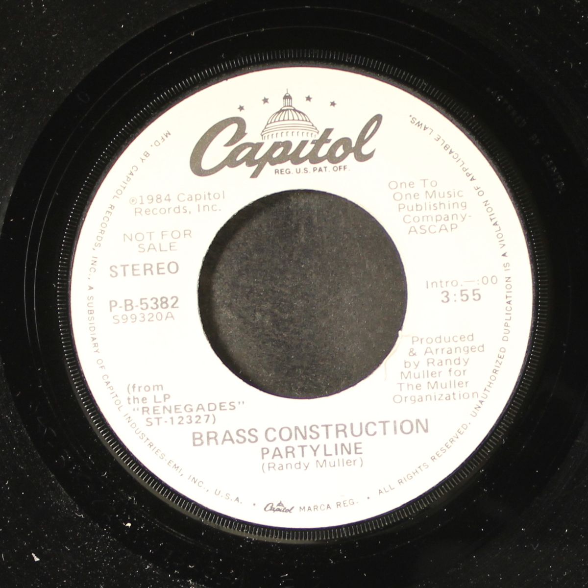 partyline / same by BRASS CONSTRUCTION